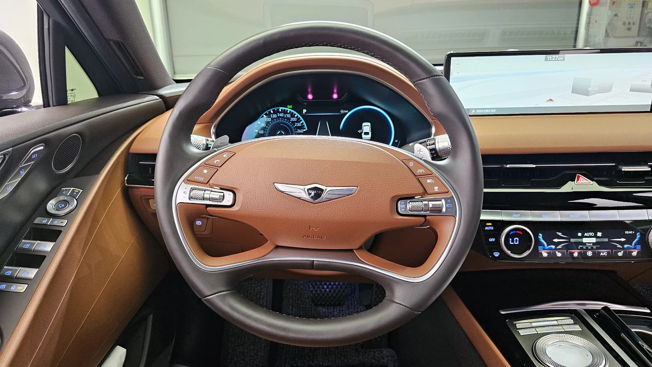 Genesis G80 Gasoline 3.5 Turbo AWD, 2022 г. 94743 км. — фото 13