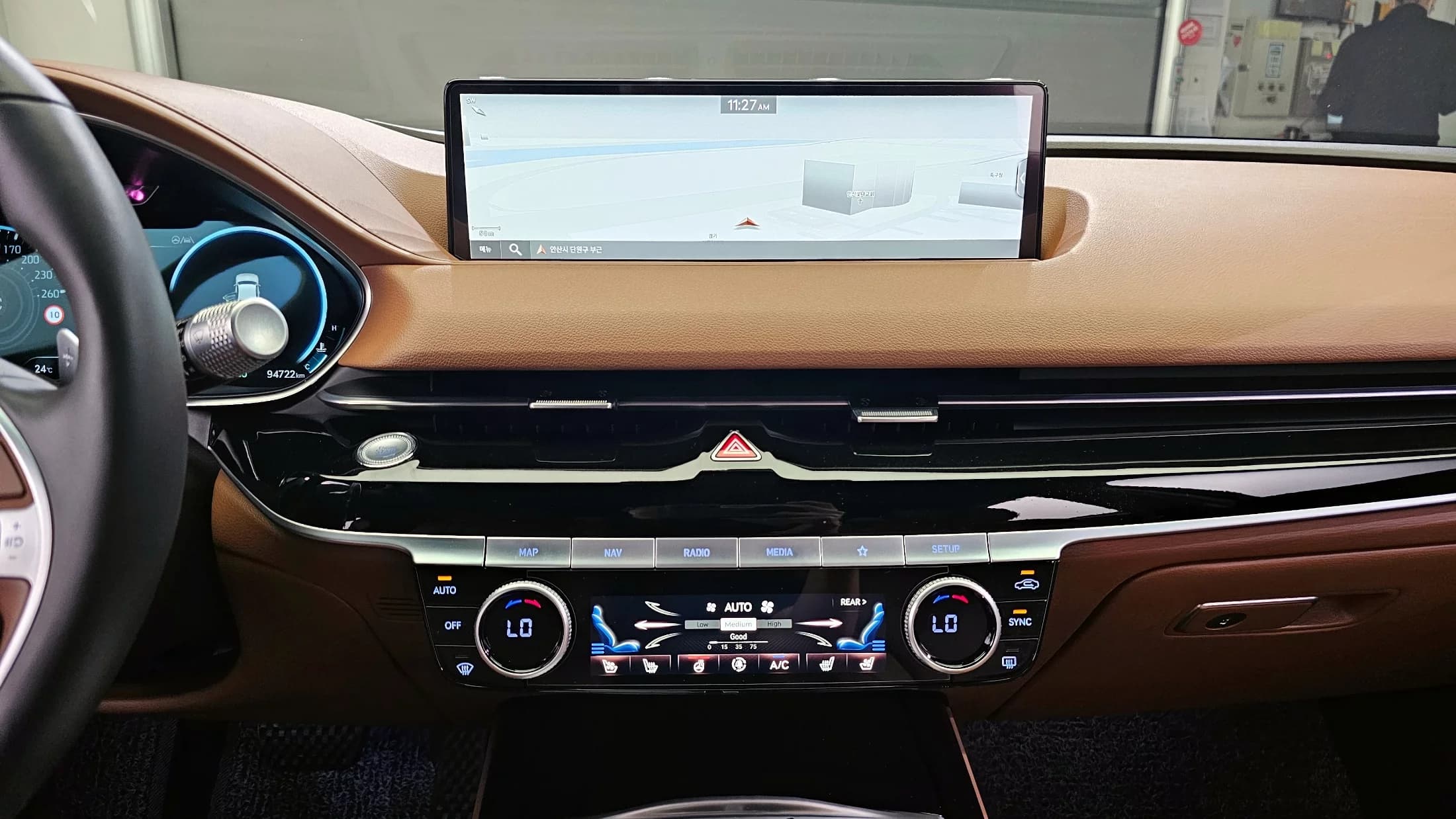 Genesis G80 Gasoline 3.5 Turbo AWD, 2022 г. 94743 км. — фото 17