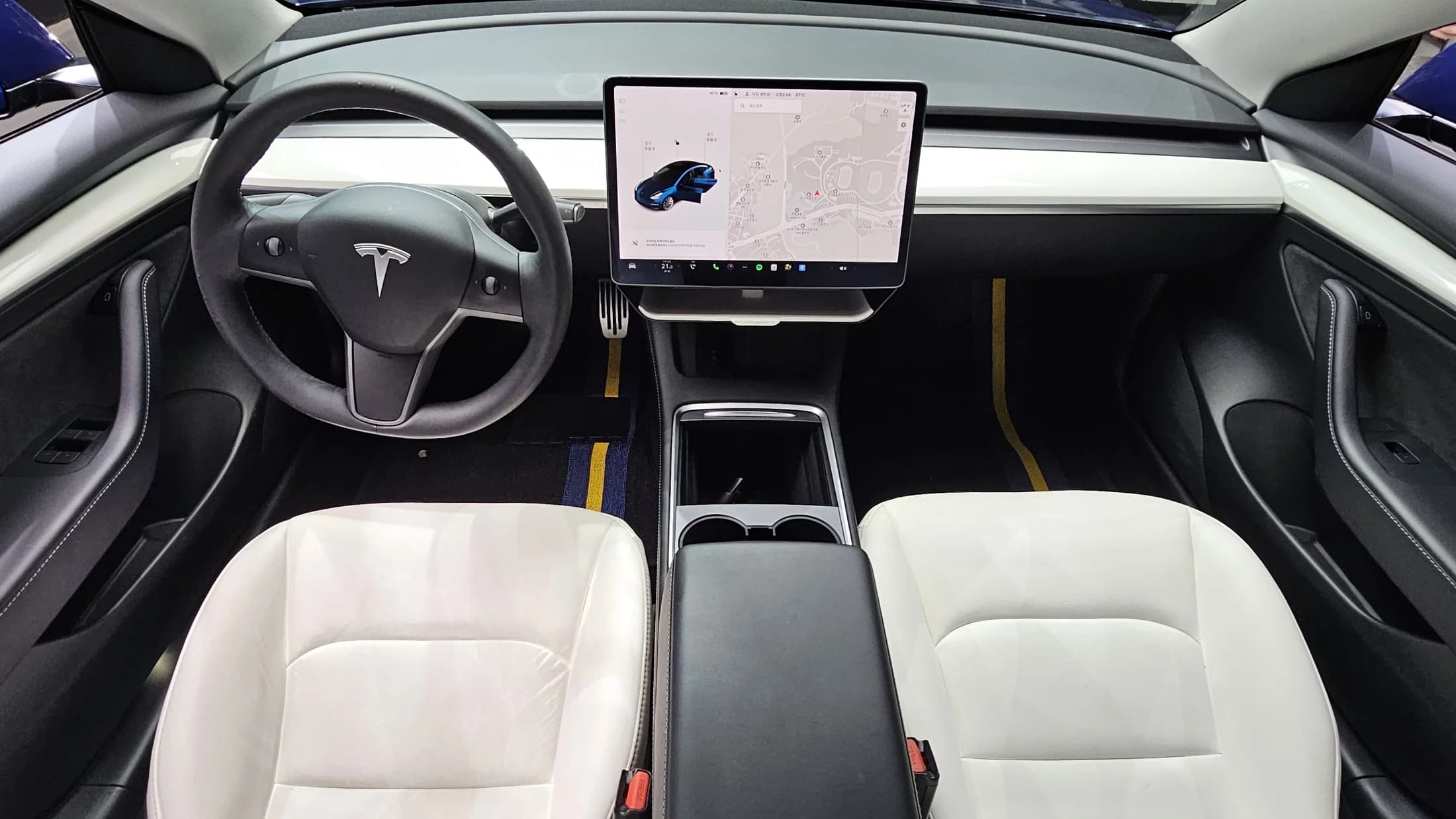 Tesla MODEL 3 Long Range, электромобиль, 2021 г. 86882 км. — фото 7