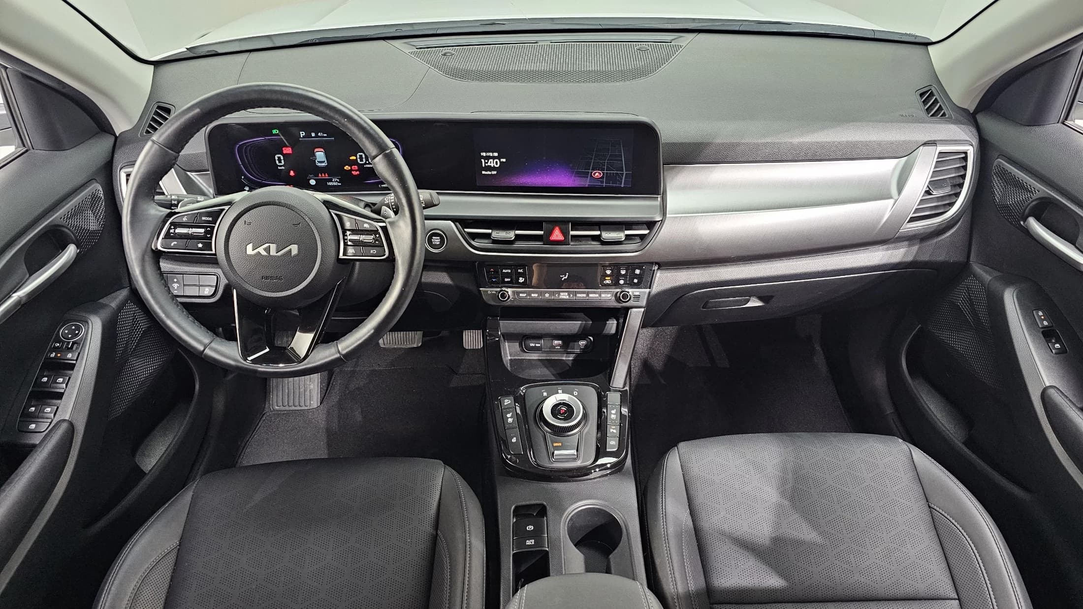 Kia Seltos Gasoline 1.6 Turbo 2WD Prestige, 2023 г. 10637 км. — фото 7