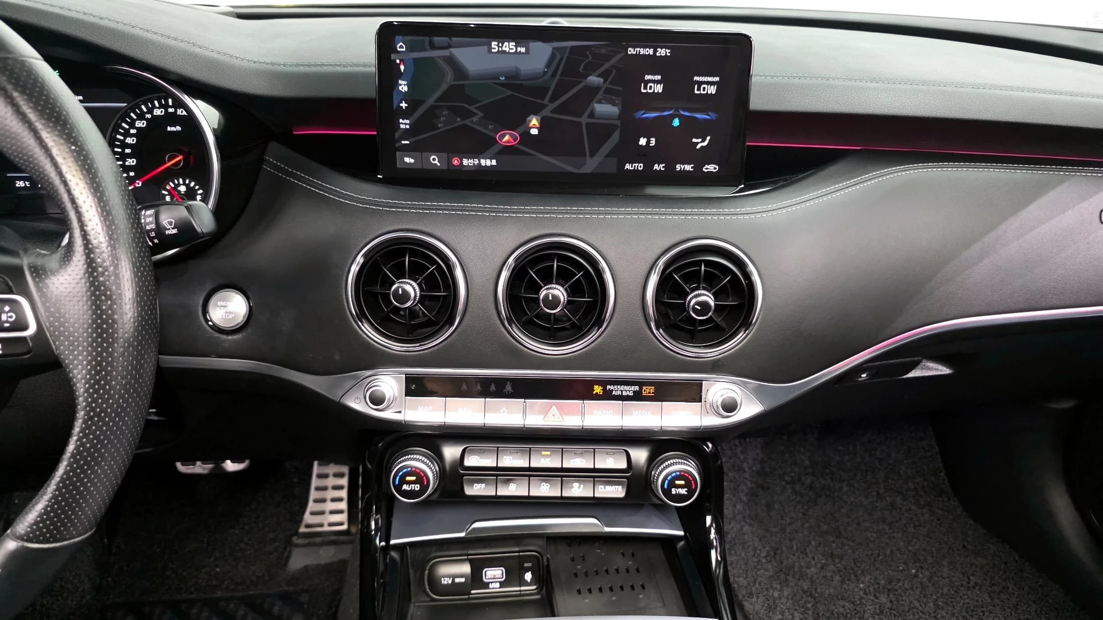 Kia Stinger 2.5 AWD Masters, 2021 г. 40755 км. — фото 15