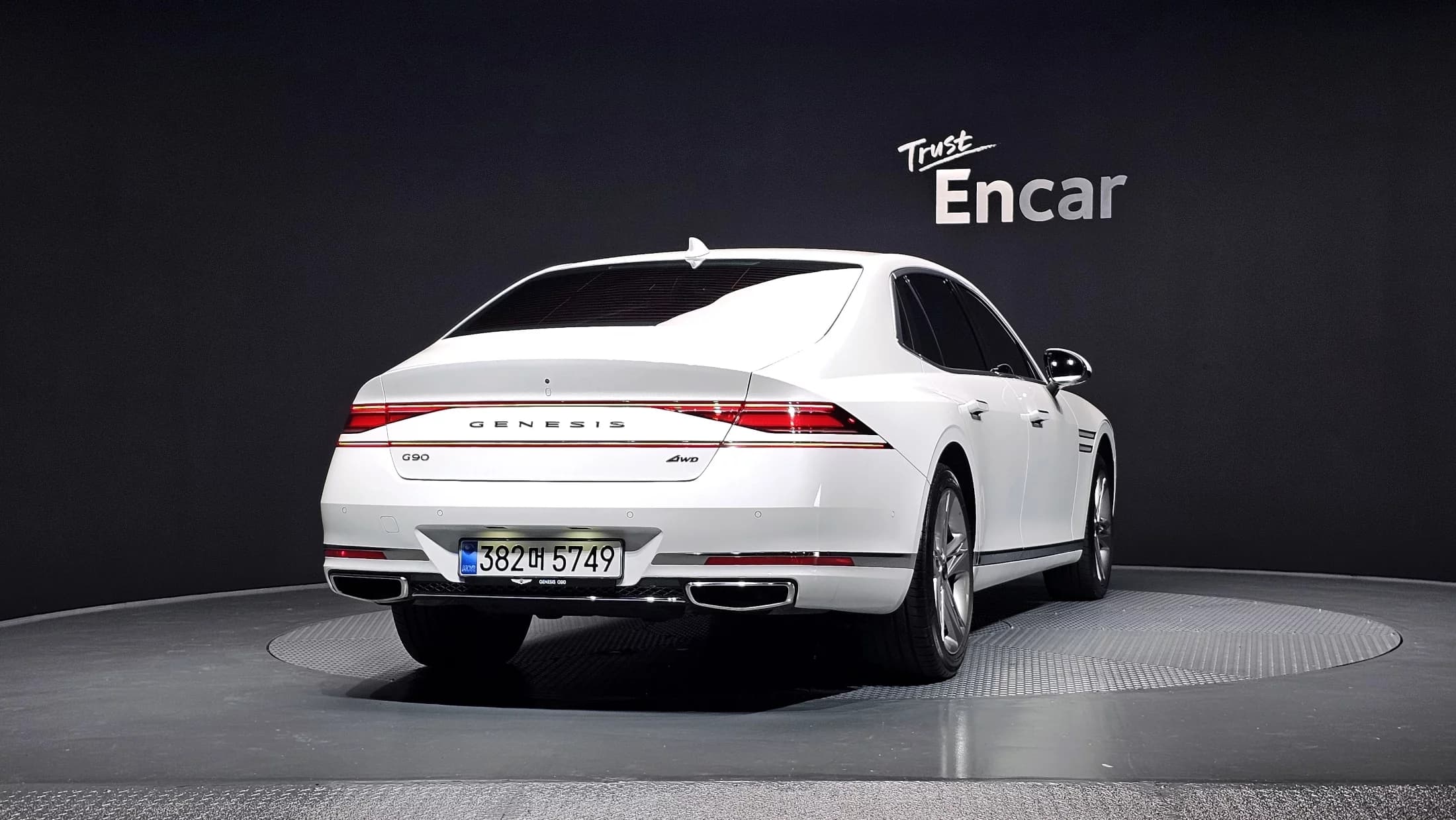 Genesis G90 Gasoline 3.5 Turbo AWD, 2022 г. 65099 км. — фото 4