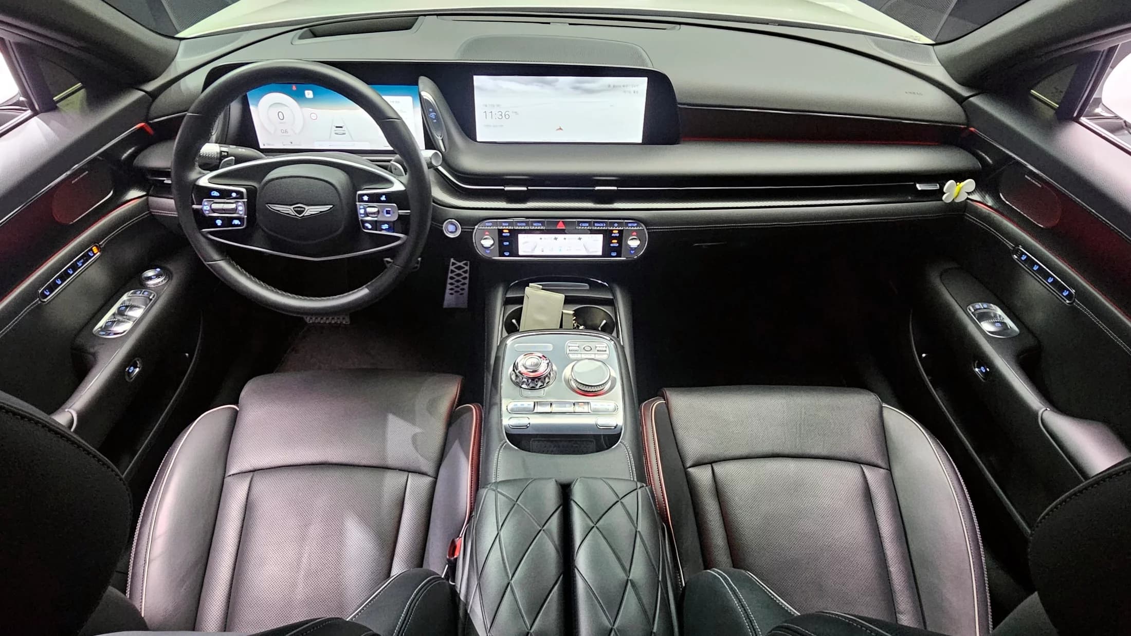 Genesis G90 Gasoline 3.5 Turbo AWD, 2022 г. 65099 км. — фото 7