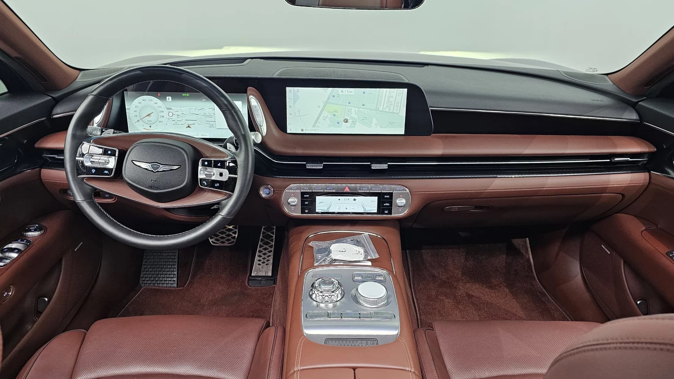 Genesis G90 Gasoline 3.5 Turbo AWD, 2022 г. 73446 км. — фото 7