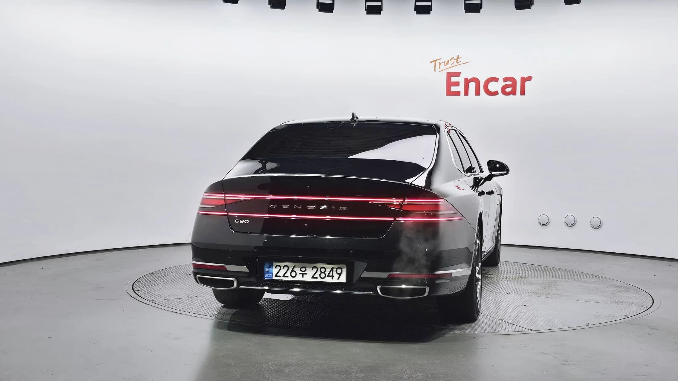 Genesis G90 Gasoline 3.5 Turbo 2WD, 2023 г. 91670 км. — фото 4