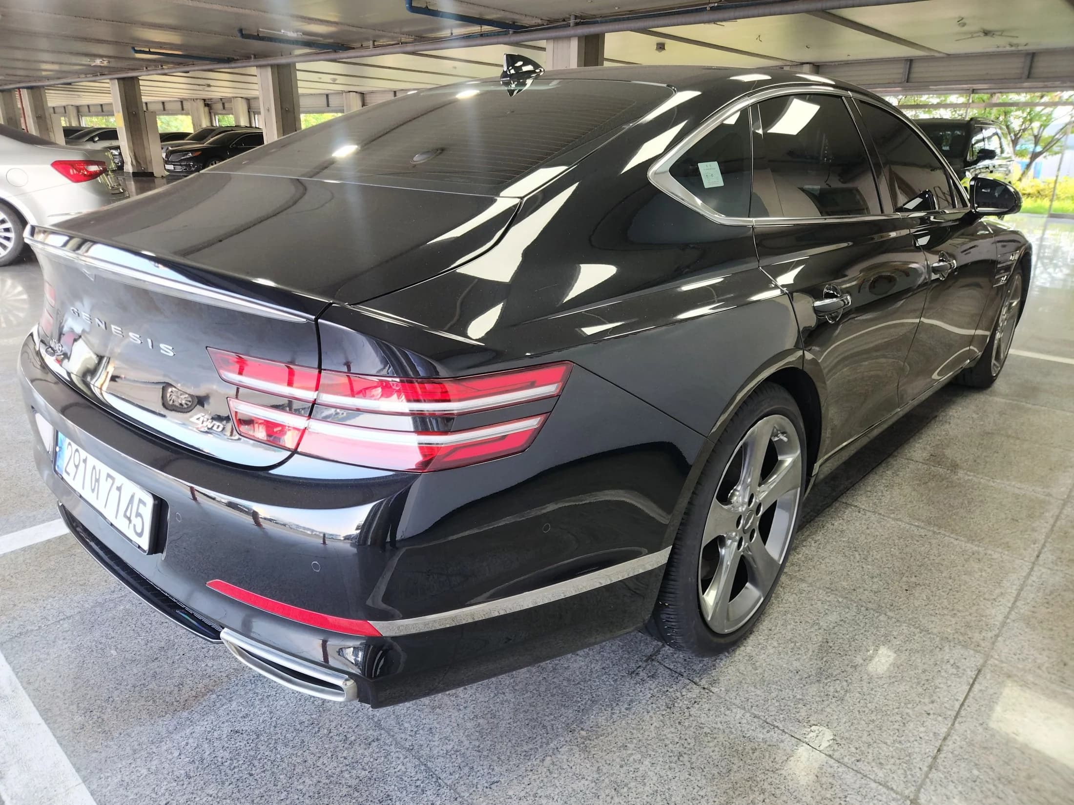 Genesis G80 Gasoline 2.5 Turbo AWD, 2021 г. 71631 км. — фото 2