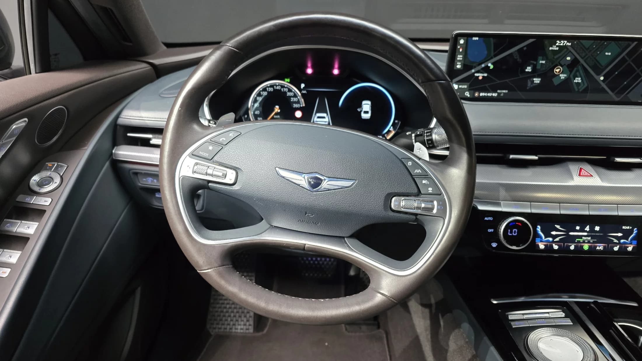 Genesis G80 Gasoline 2.5 Turbo AWD, 2021 г. 74458 км. — фото 13