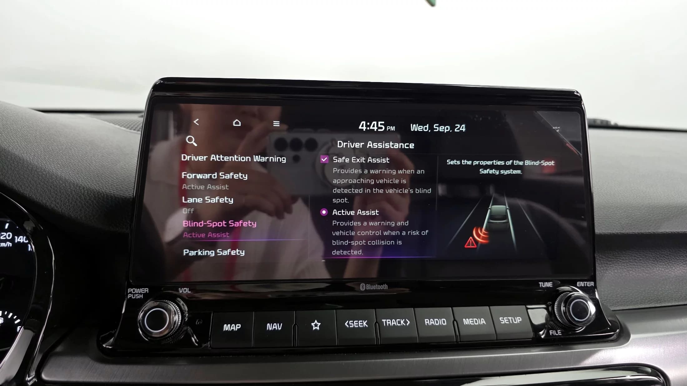 Kia Seltos Gasoline 1.6 Turbo 2WD Prestige, 2021 г. 43506 км. — фото 17