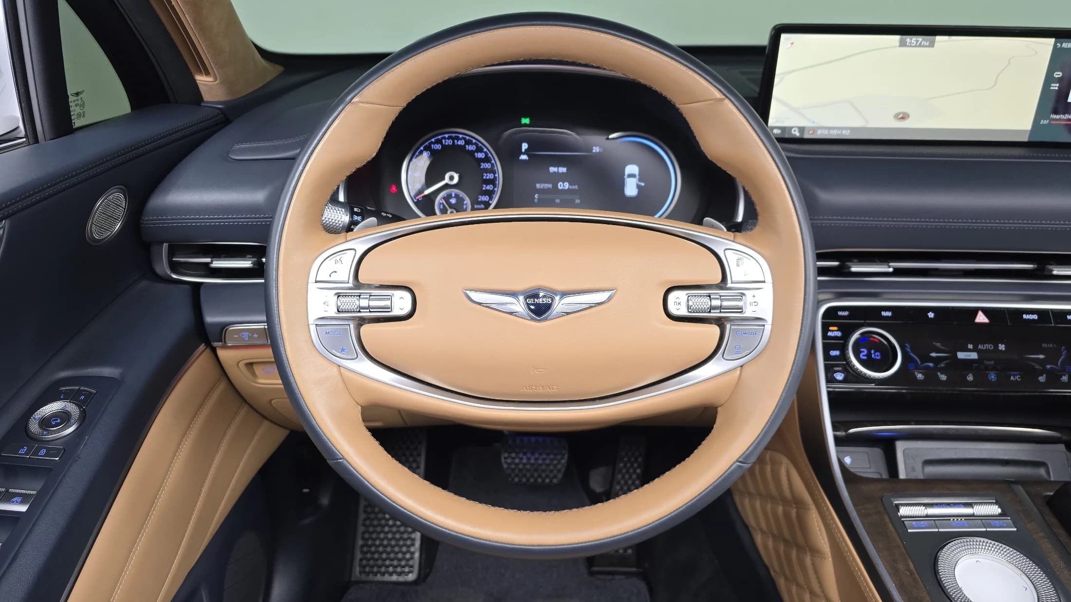 Genesis GV80 2.5T Gasoline AWD, 2021 г. 159121 км. — фото 13