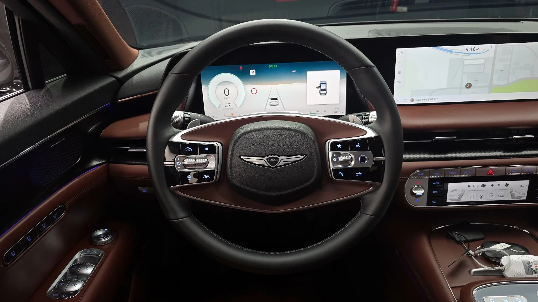 Genesis G90 Gasoline 3.5 Turbo AWD, 2022 г. 14741 км. — фото 13