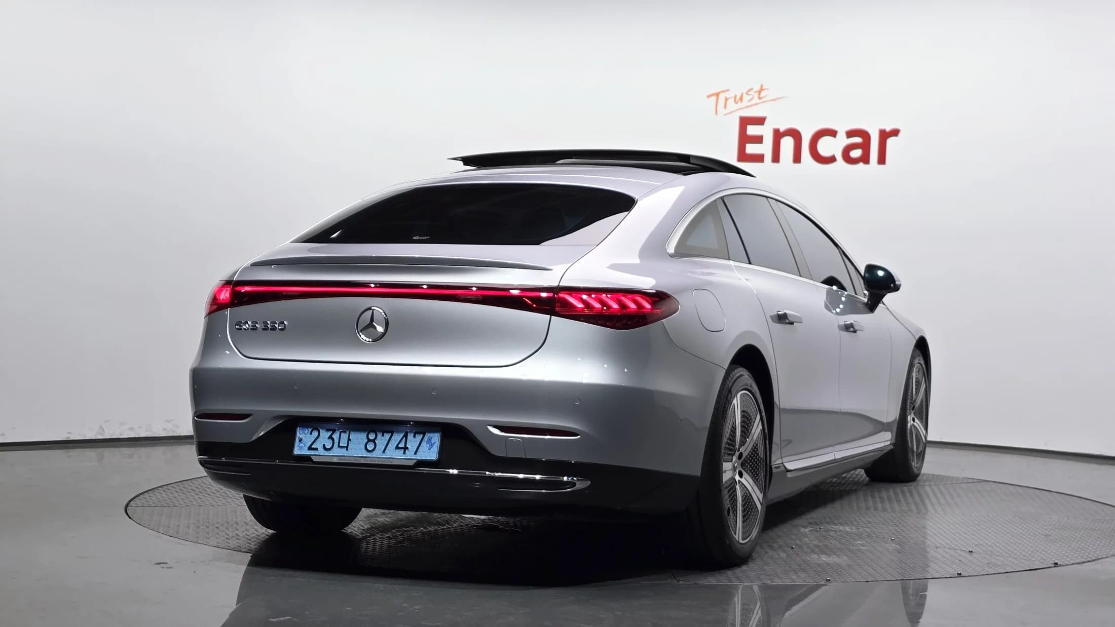 Mercedes-Benz EQS EQS350, электромобиль, 2022 г. 41068 км. — фото 2