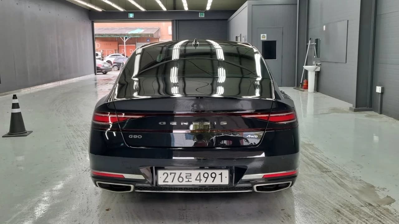 Genesis G90 Gasoline 3.5 Turbo AWD, 2022 г. 93198 км. — фото 4