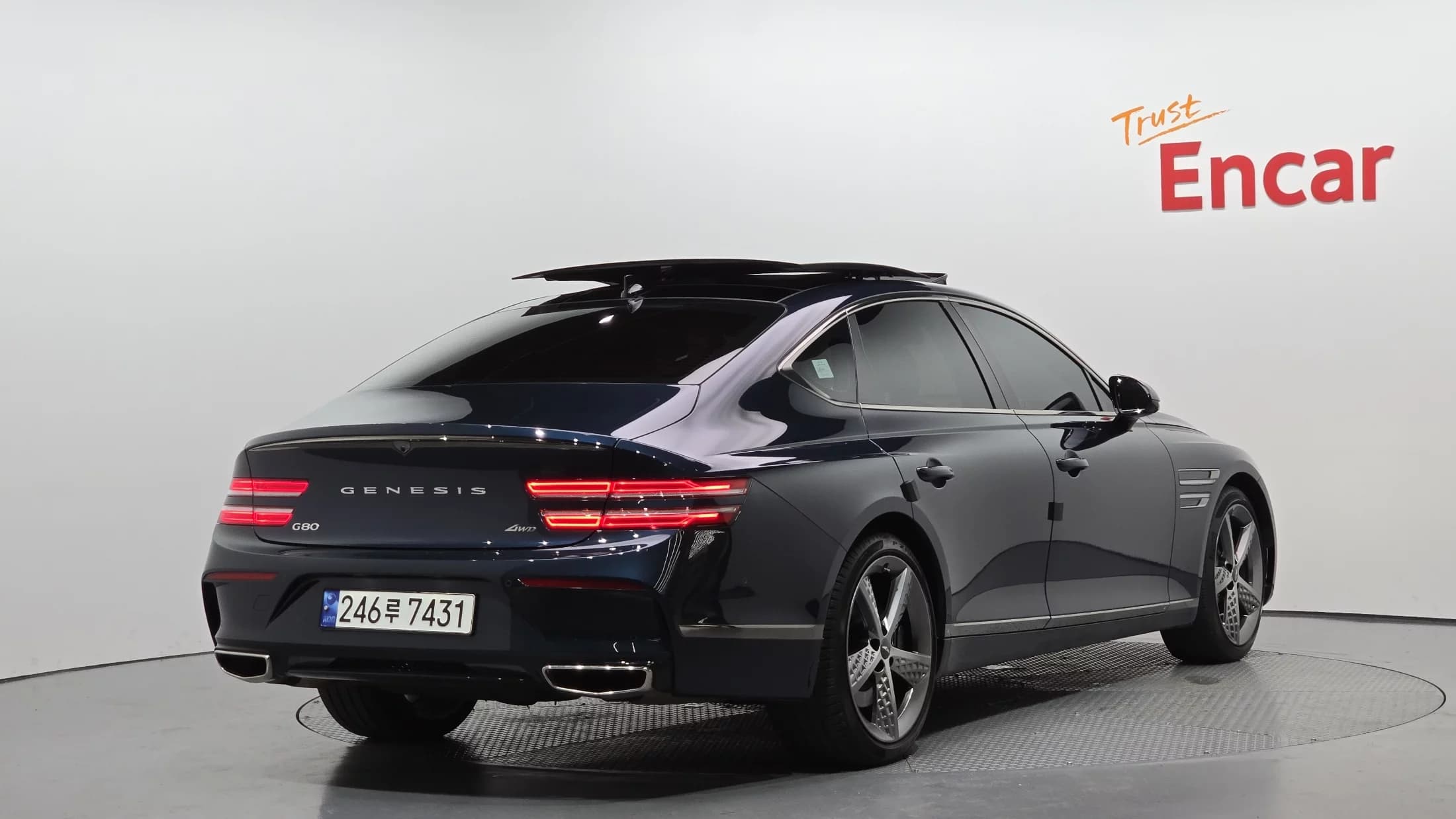 Genesis G80 Gasoline 2.5 Turbo 2WD, 2022 г. 60087 км. — фото 2