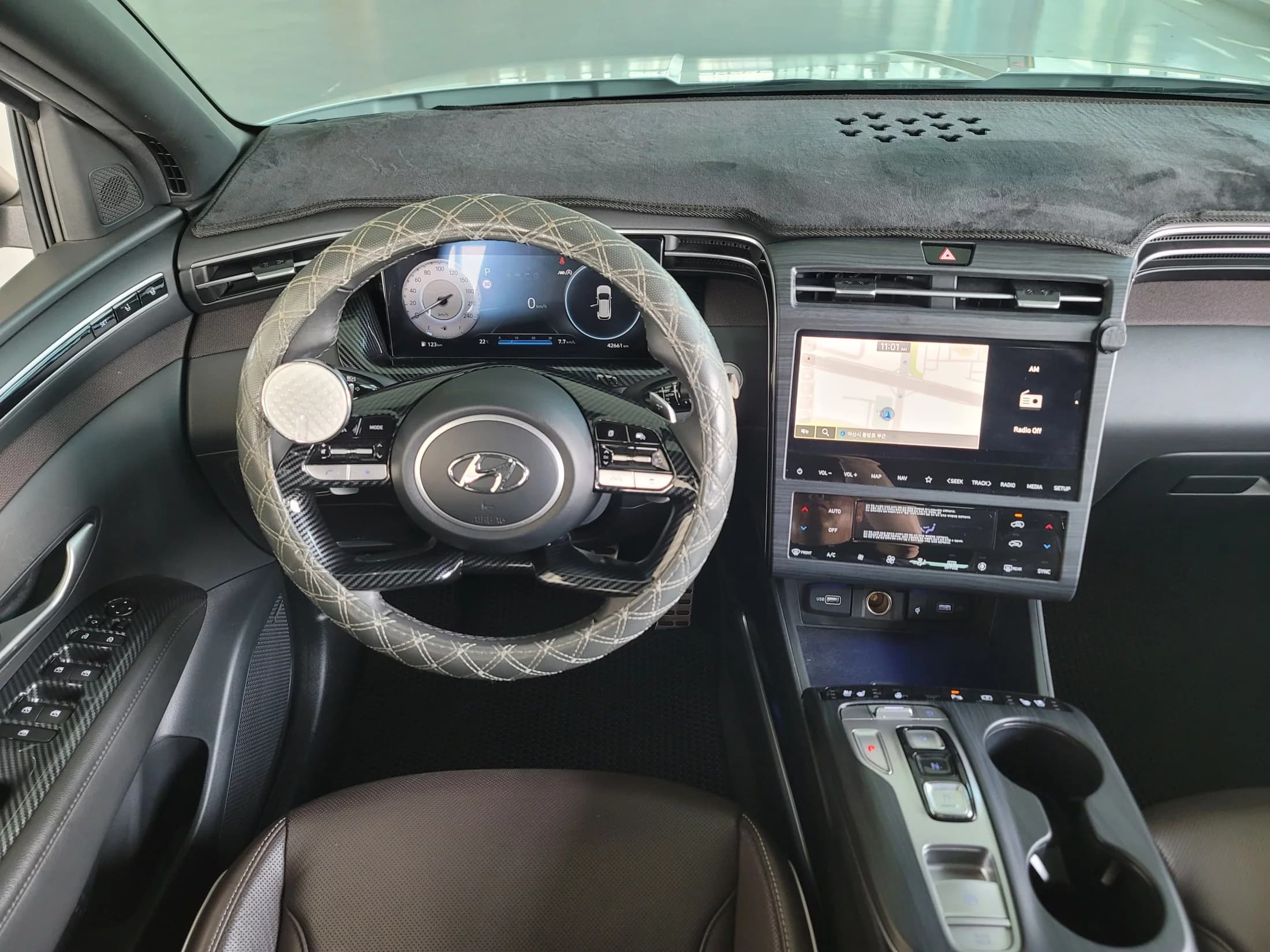 Hyundai Tucson Gasoline 1.6 Turbo 2WD Inspiration, 2023 г. 42651 км. — фото 9