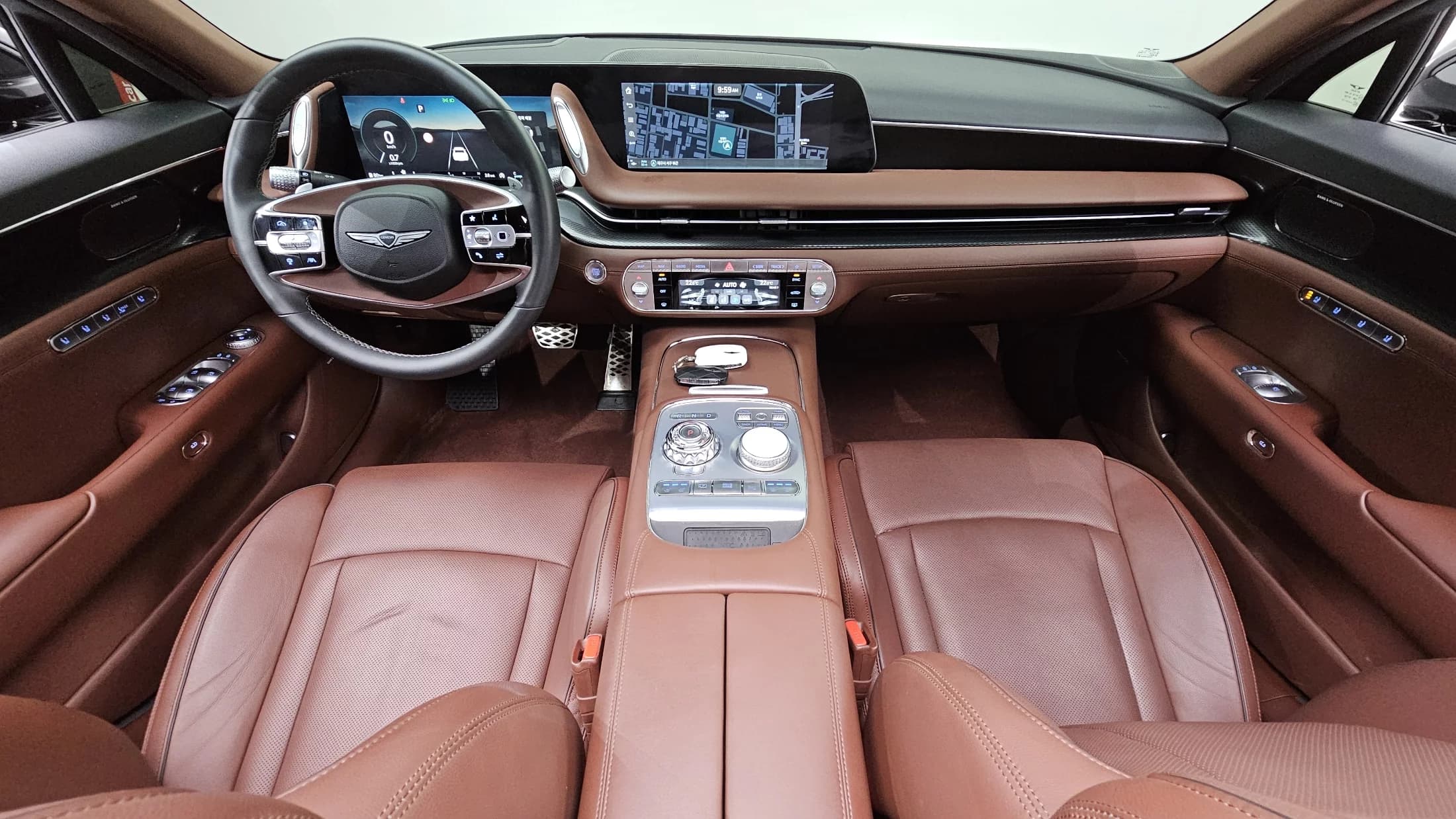 Genesis G90 Gasoline 3.5 Turbo AWD, 2022 г. 87108 км. — фото 14