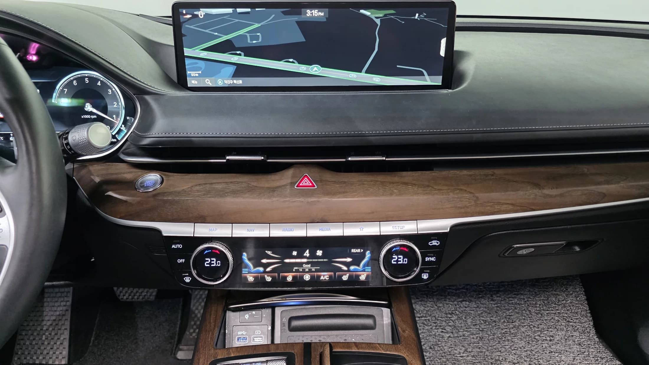 Genesis G80 Gasoline 2.5 Turbo AWD, 2022 г. 57270 км. — фото 15