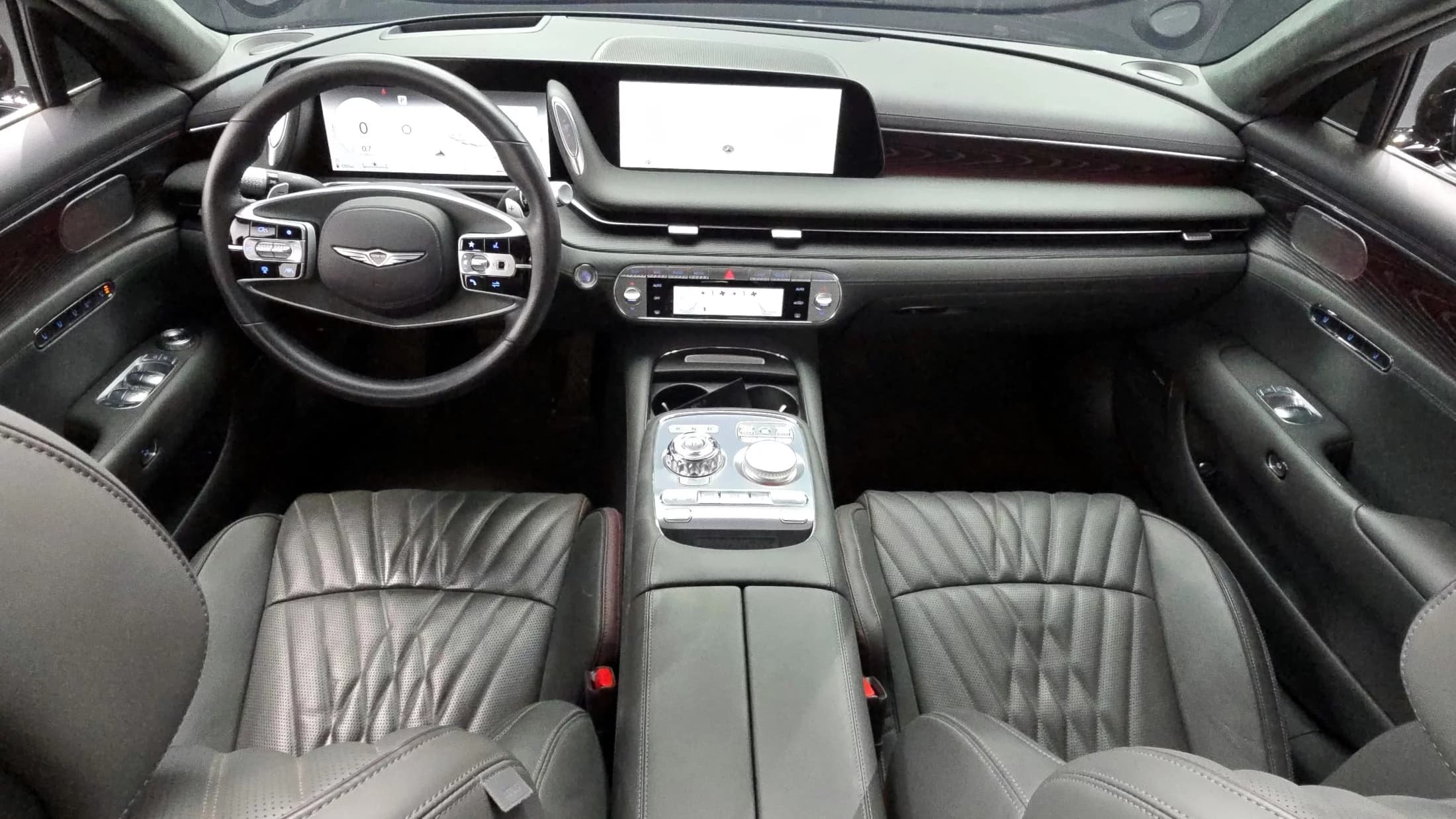 Genesis G90 Gasoline 3.5 Turbo AWD, 2022 г. 79641 км. — фото 7