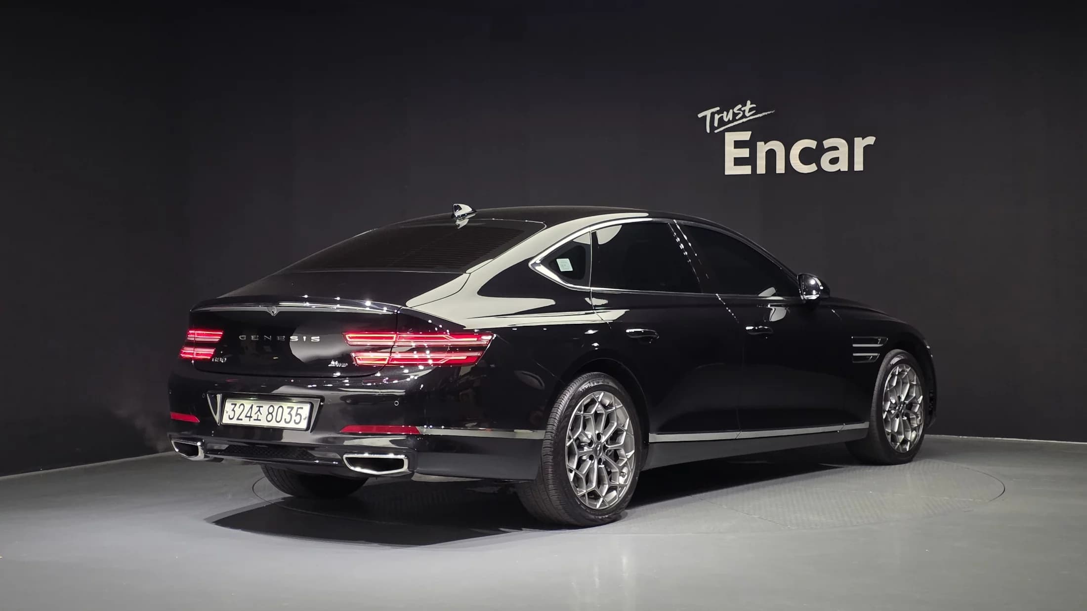 Genesis G80 Gasoline 3.5 Turbo AWD, 2022 г. 53789 км. — фото 2