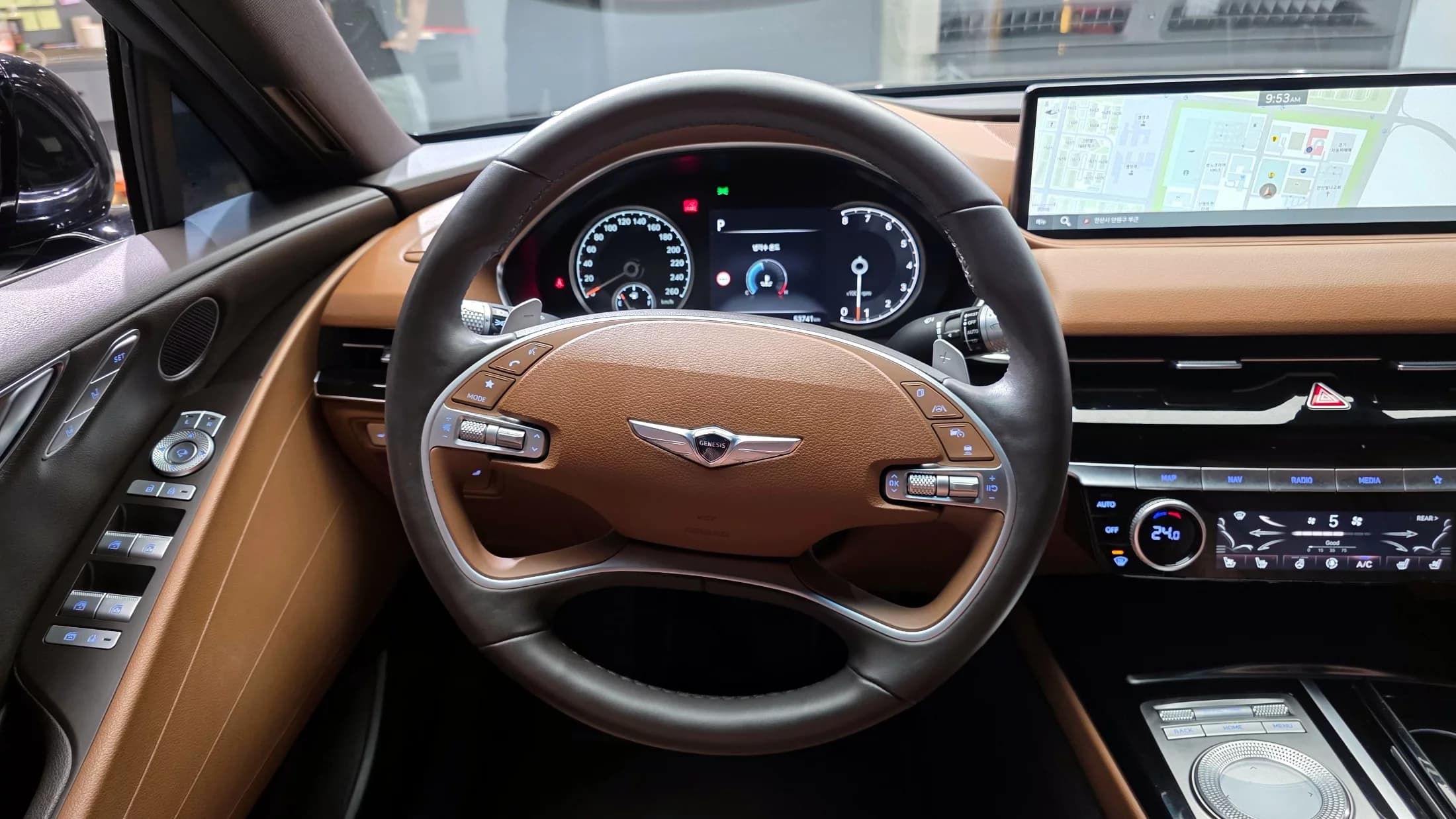 Genesis G80 Gasoline 3.5 Turbo AWD, 2022 г. 53789 км. — фото 13