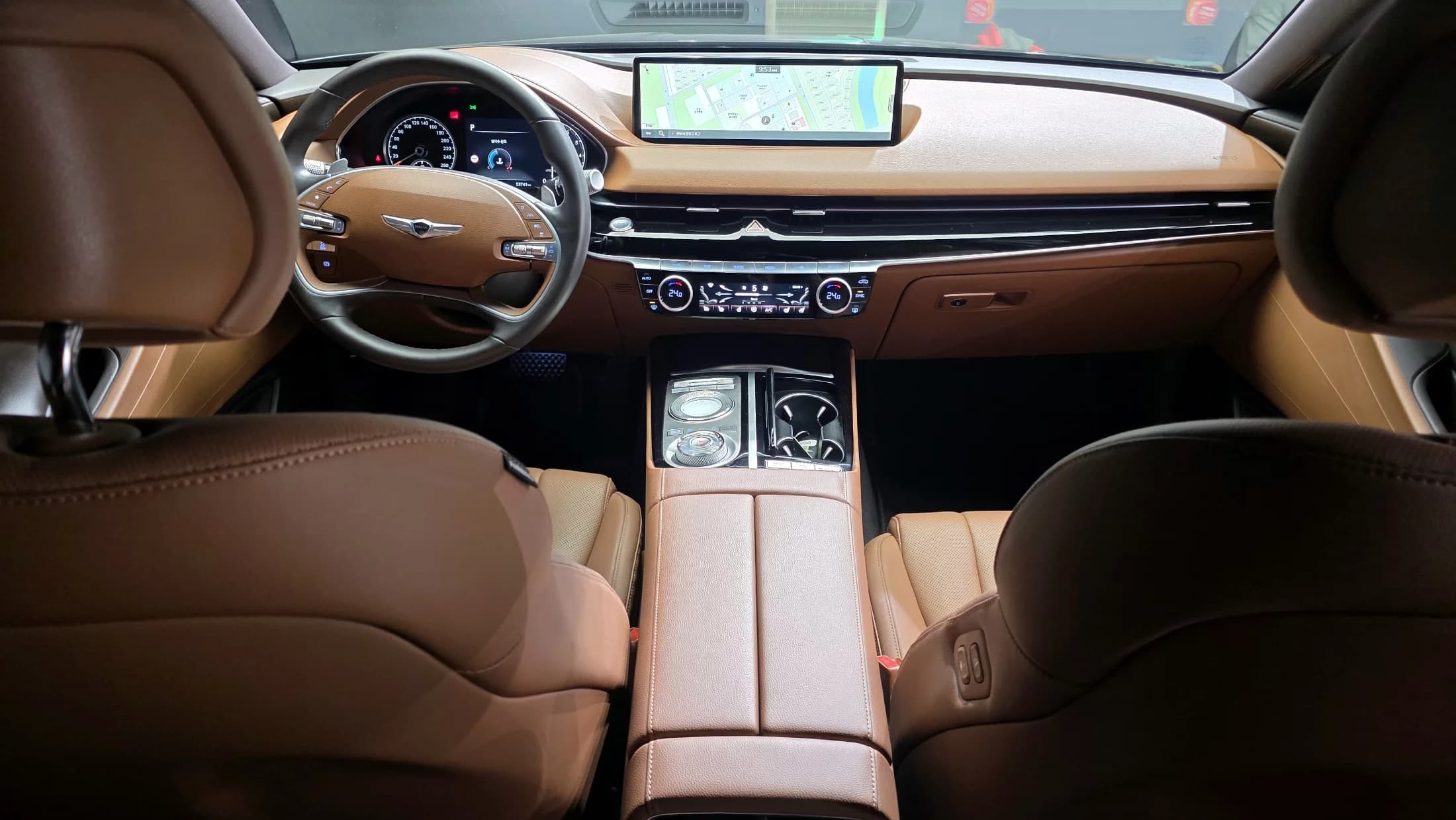 Genesis G80 Gasoline 3.5 Turbo AWD, 2022 г. 53789 км. — фото 7