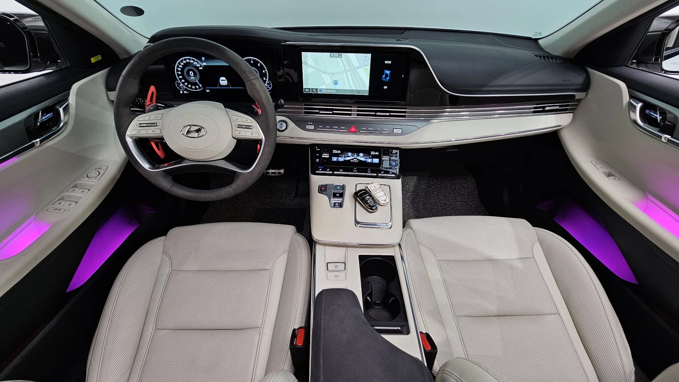 Hyundai Grandeur 3.3 Le Blanc, 2021 г. 44200 км. — фото 7