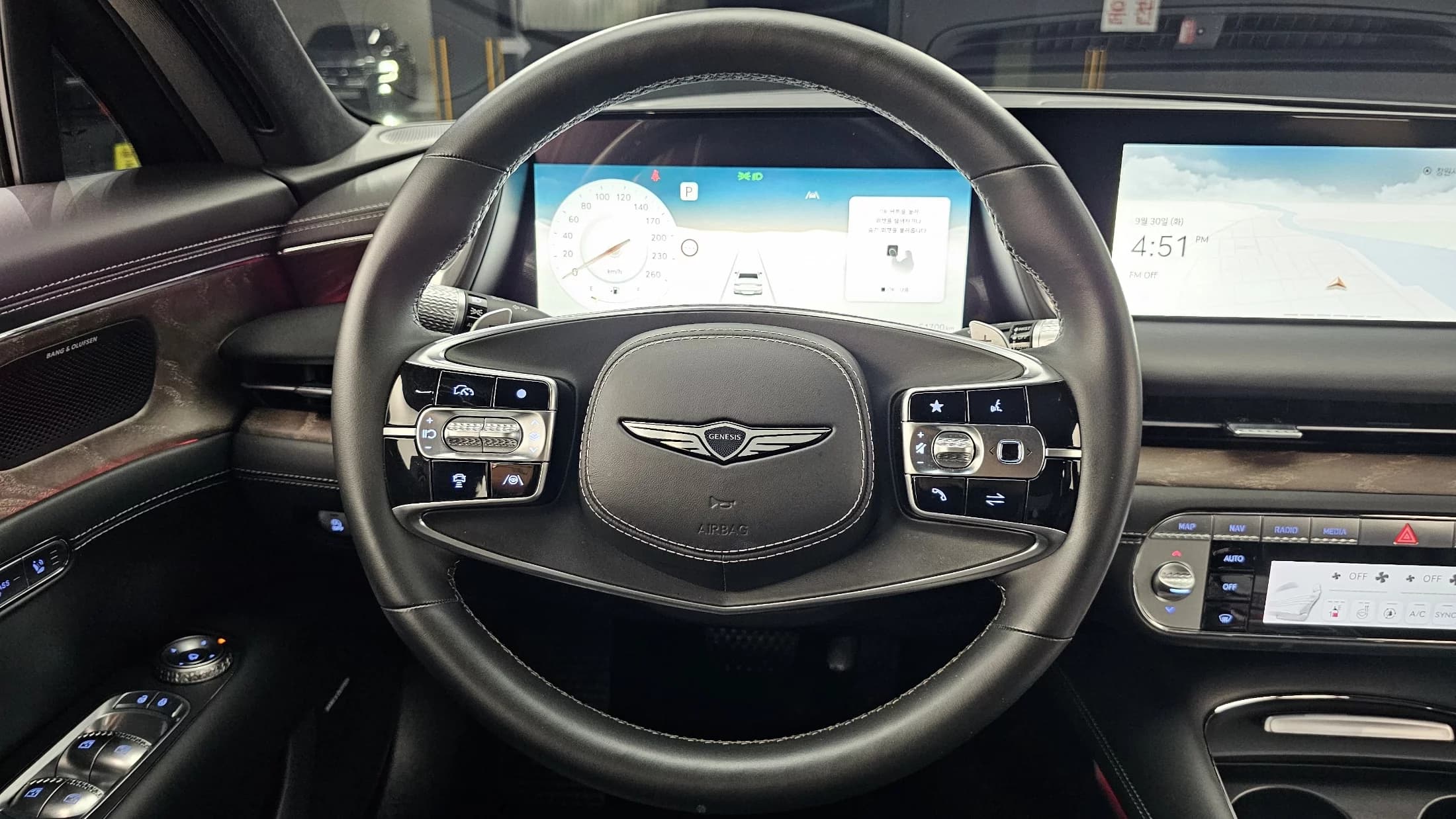 Genesis G90 Gasoline 3.5 Turbo AWD, 2022 г. 51822 км. — фото 13