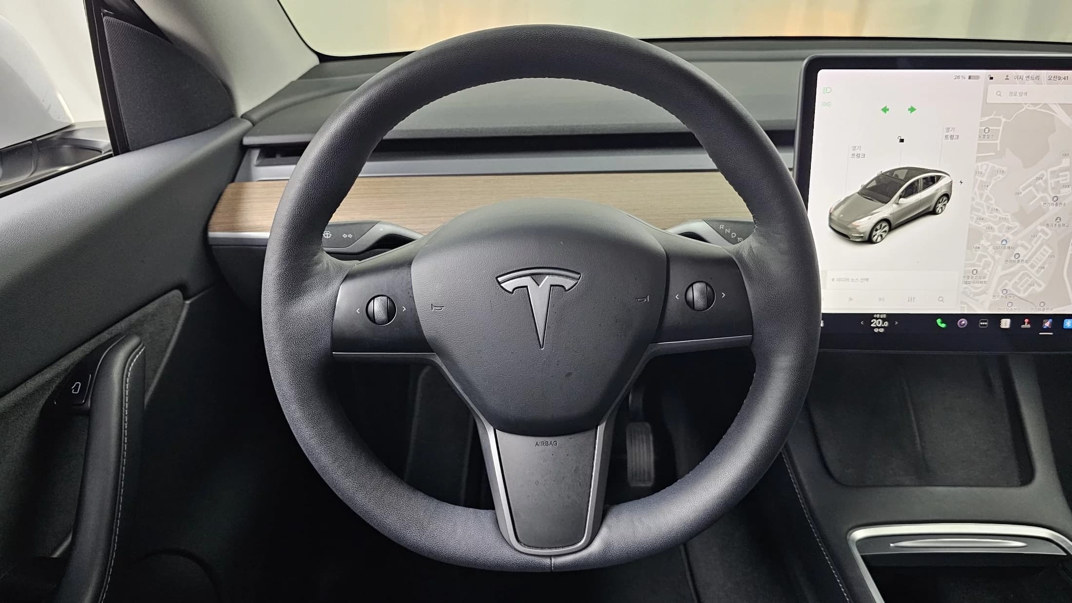 Tesla Model Y Long Range, электромобиль, 2021 г. 117754 км. — фото 13