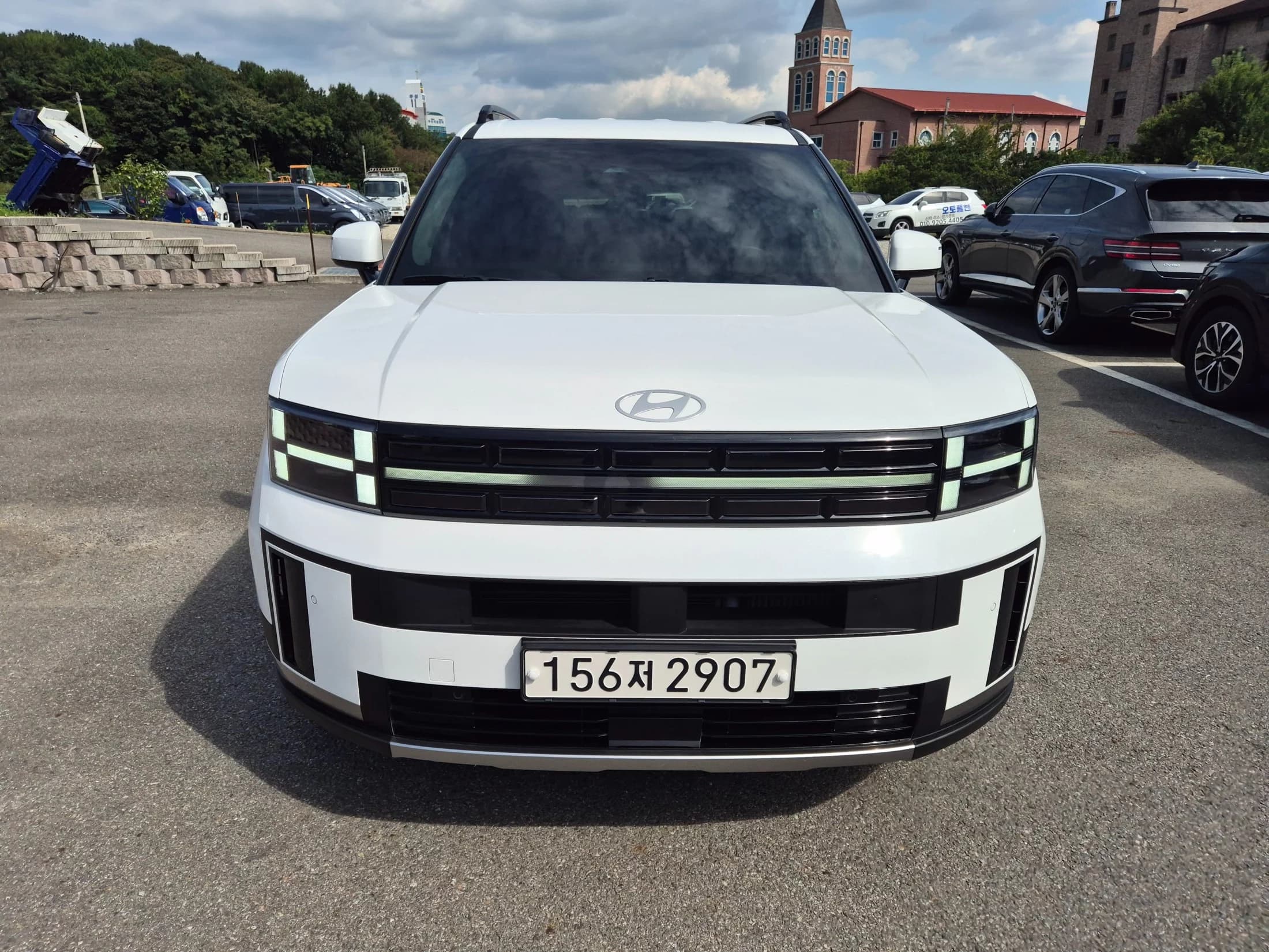 Hyundai Santa Fe Gasoline 2.5T 2WD Prestige, 2023 г. 38285 км.