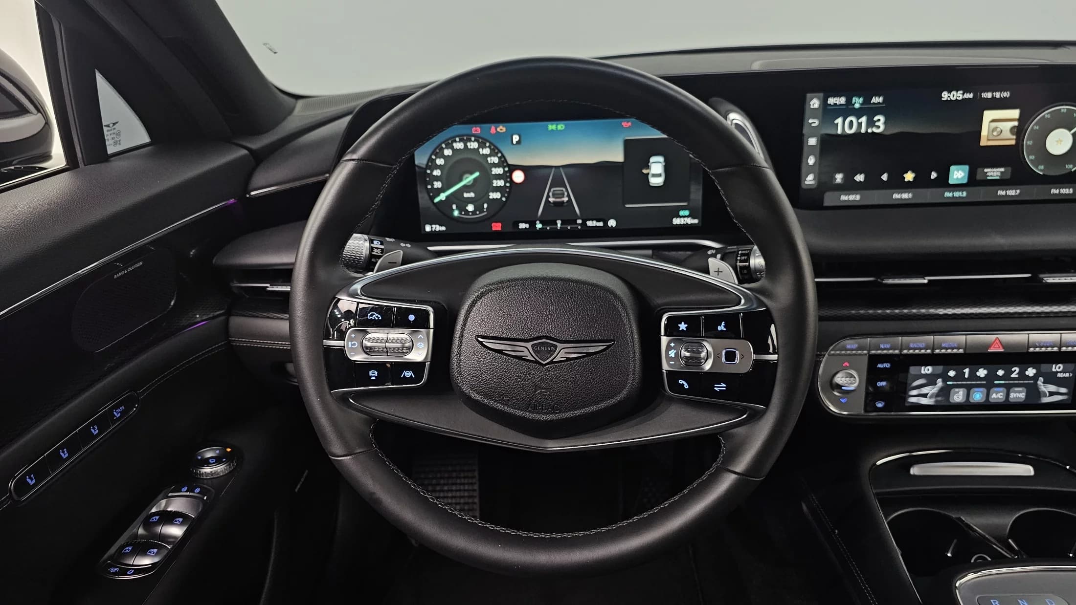Genesis G90 Gasoline 3.5 Turbo AWD, 2022 г. 58499 км. — фото 13