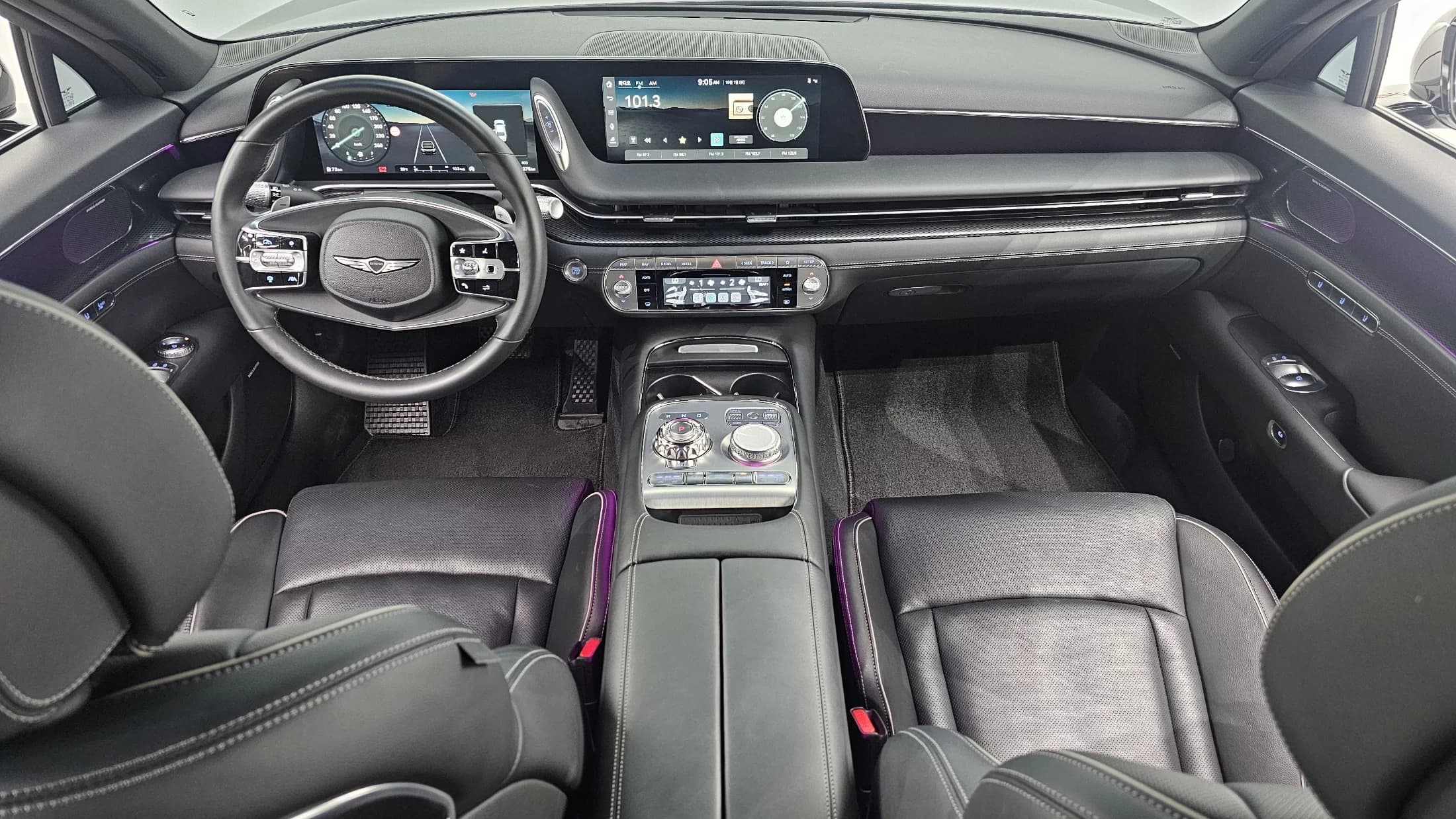 Genesis G90 Gasoline 3.5 Turbo AWD, 2022 г. 58499 км. — фото 7