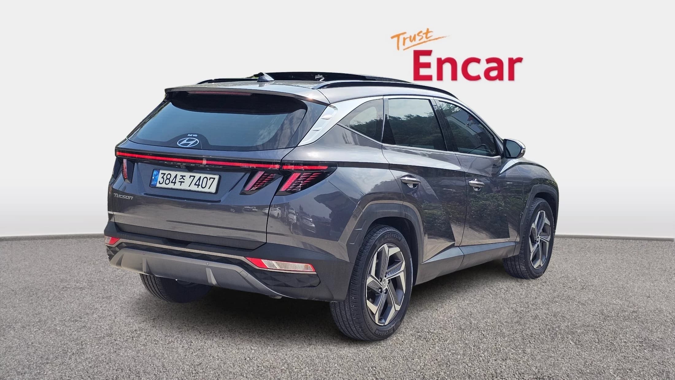 Hyundai Tucson Gasoline 1.6 Turbo 2WD Inspiration, 2021 г. 44651 км. — фото 2
