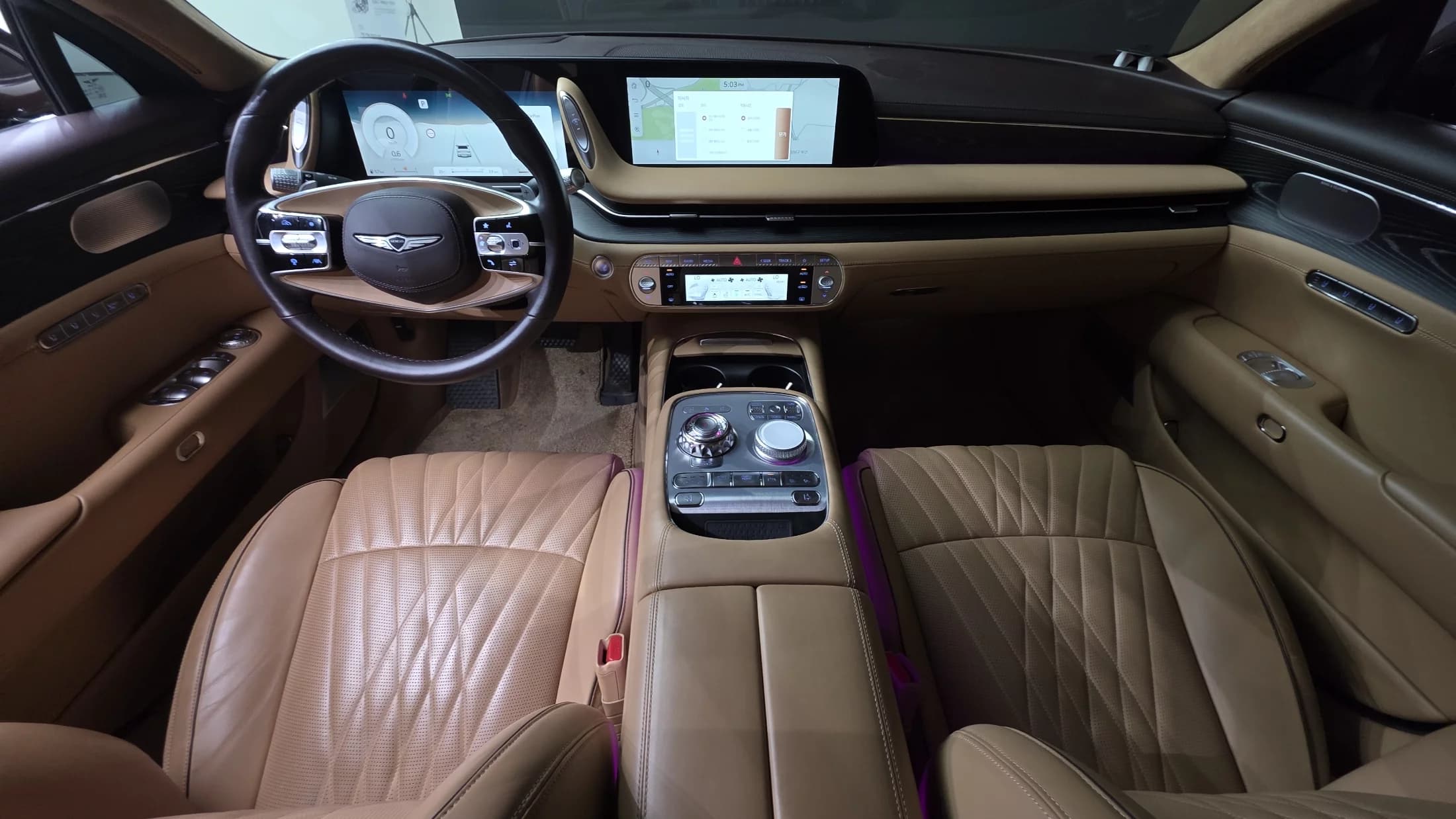 Genesis G90 Gasoline 3.5 Turbo AWD, 2023 г. 51737 км. — фото 7