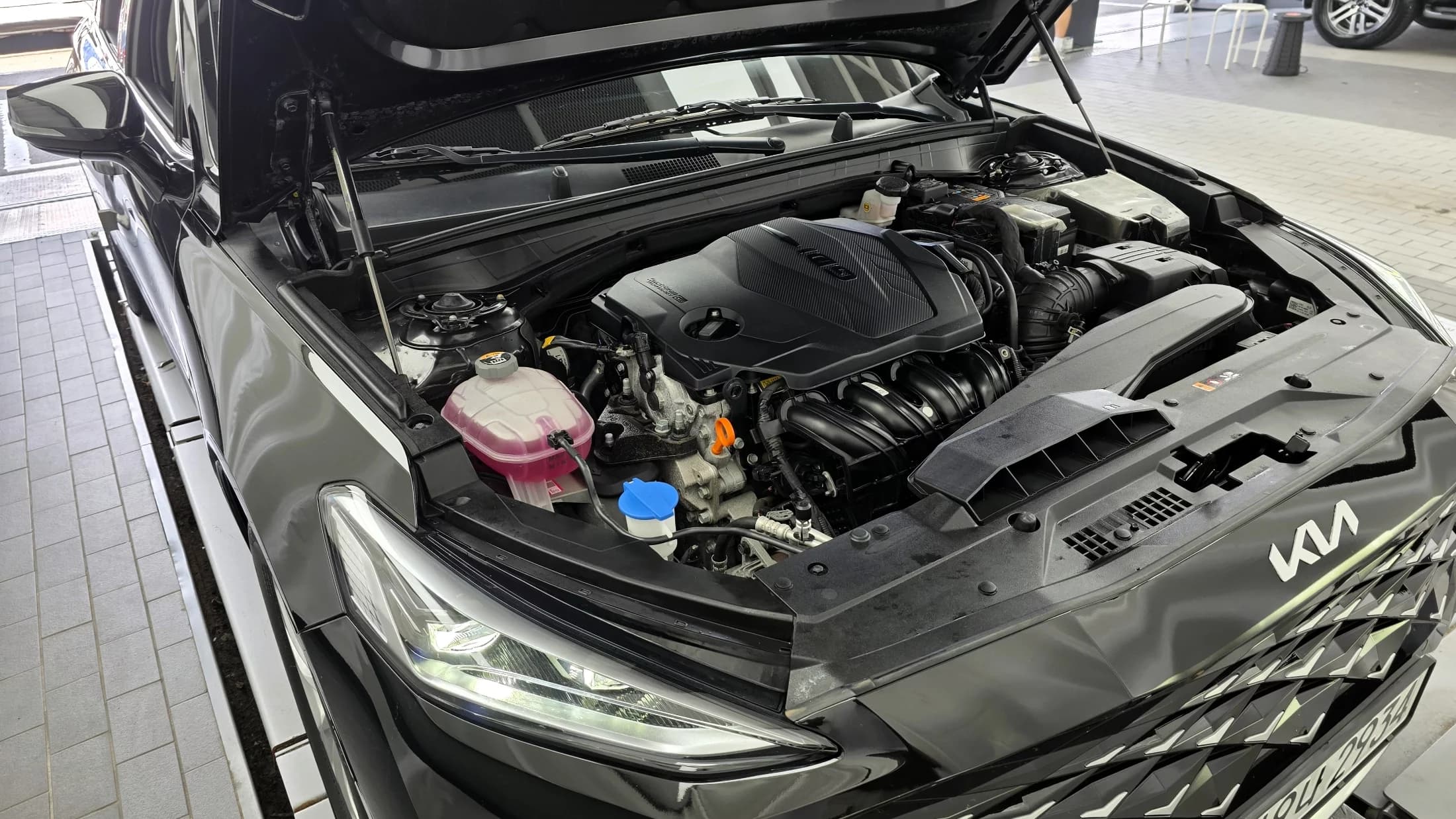 Kia K8 2.5 Gasoline 2WD Noblesse Light, 2022 г. 34302 км. — фото 6