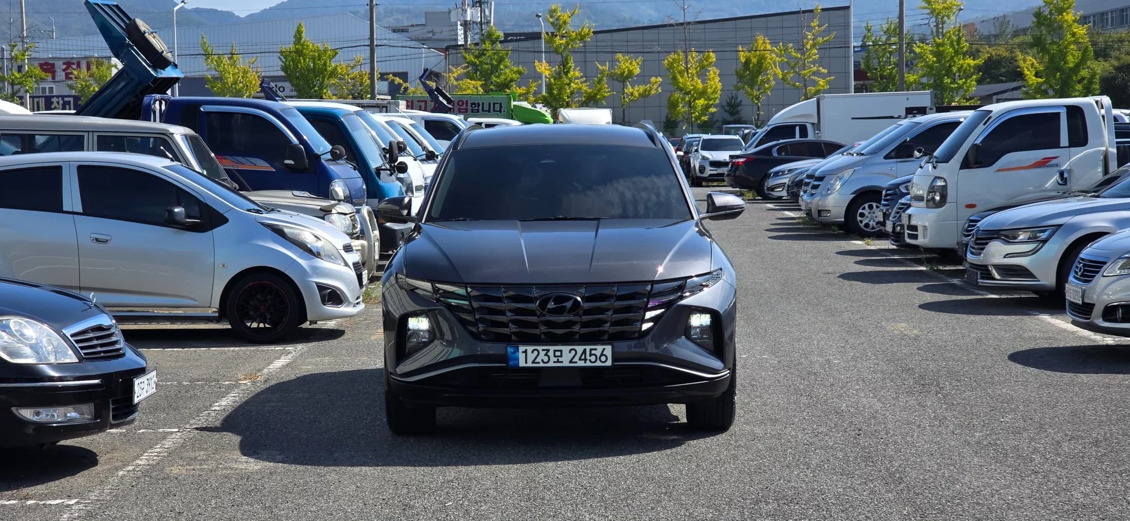 Hyundai Tucson Premium 2WD, гибрид, 2021 г. 89592 км. — фото 3