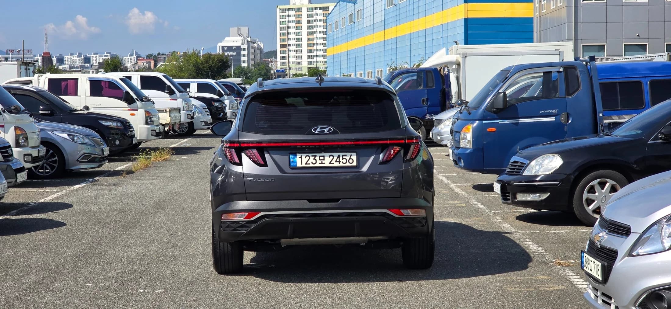 Hyundai Tucson Premium 2WD, гибрид, 2021 г. 89592 км. — фото 4