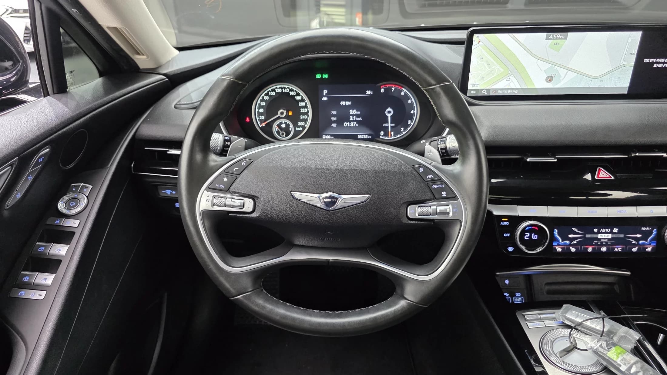 Genesis G80 Gasoline 2.5 Turbo AWD, 2021 г. 86772 км. — фото 13