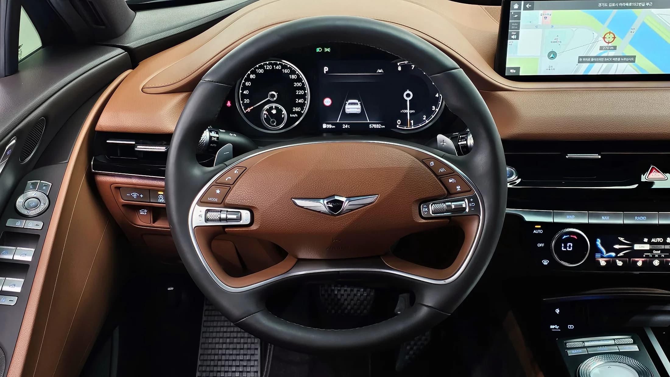 Genesis G80 Gasoline 2.5 Turbo AWD, 2022 г. 57067 км. — фото 15
