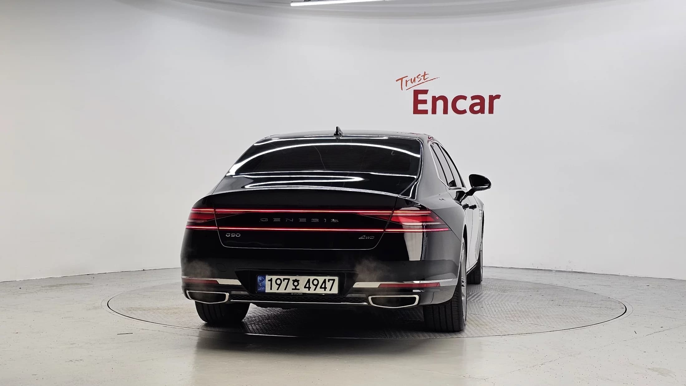 Genesis G90 Gasoline 3.5 Turbo AWD, 2022 г. 98009 км. — фото 4