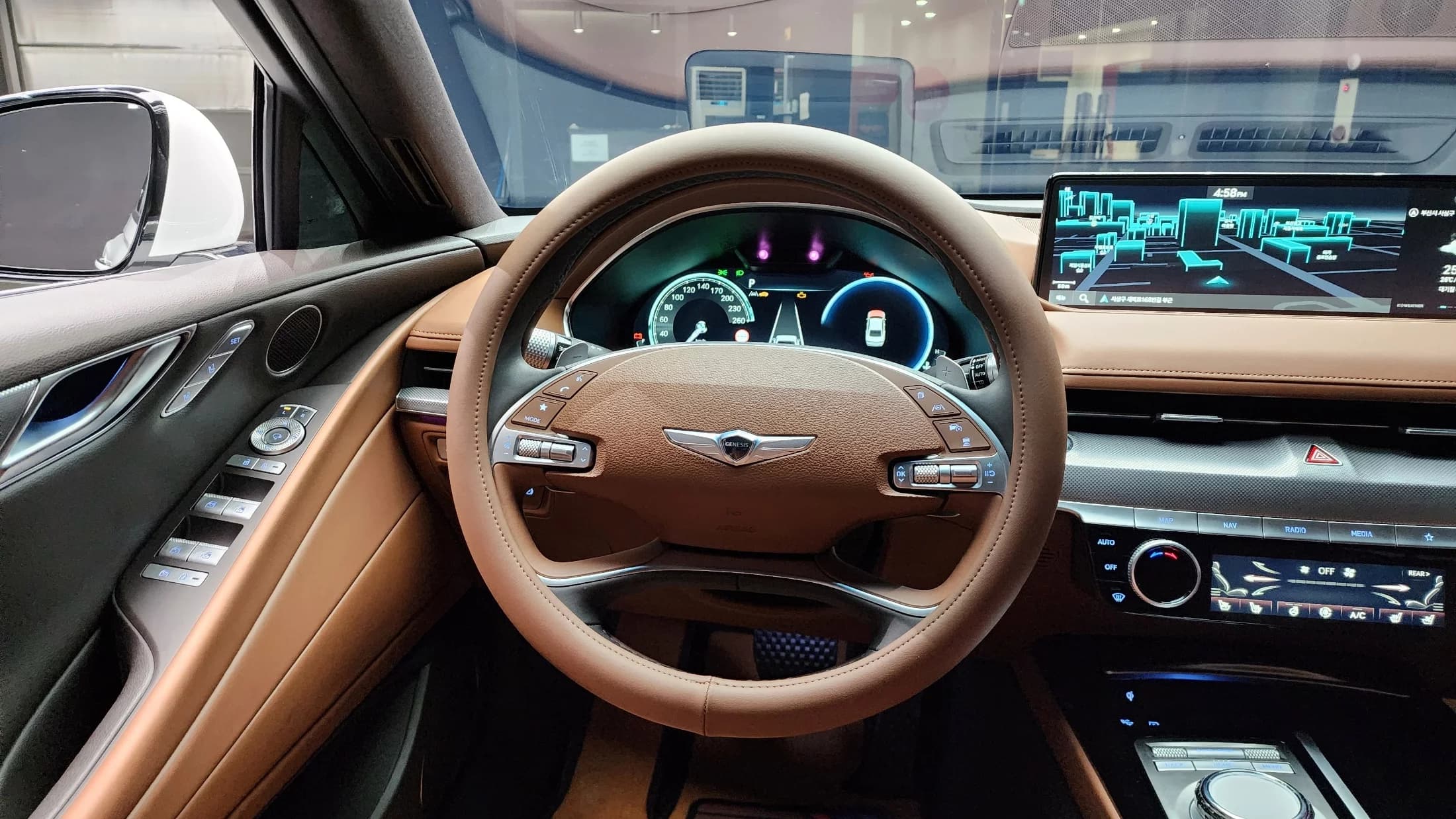Genesis G80 Gasoline 2.5 Turbo AWD, 2023 г. 18034 км. — фото 14
