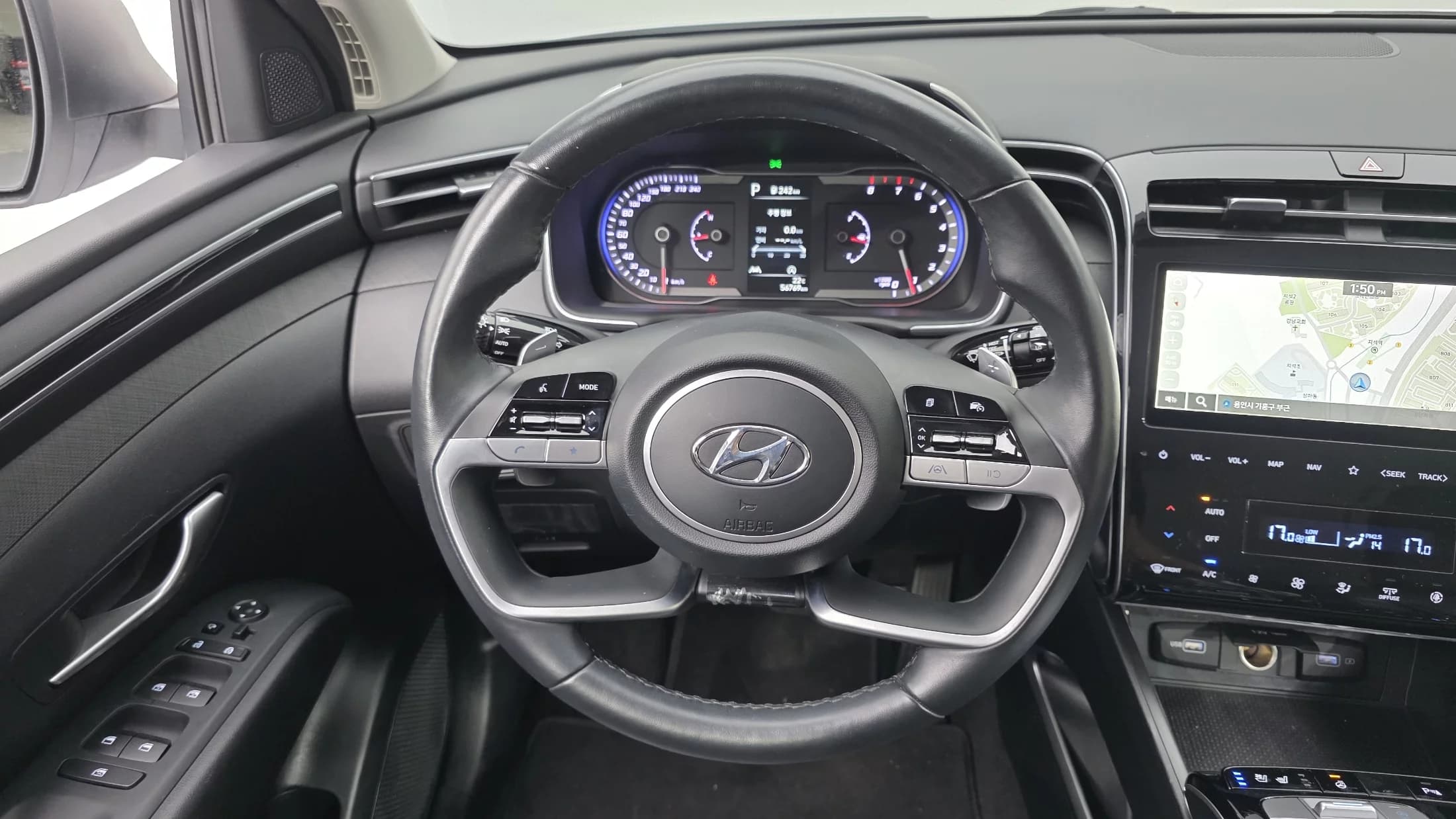 Hyundai Tucson Gasoline 1.6 Turbo 2WD Premium, 2021 г. 56828 км. — фото 13