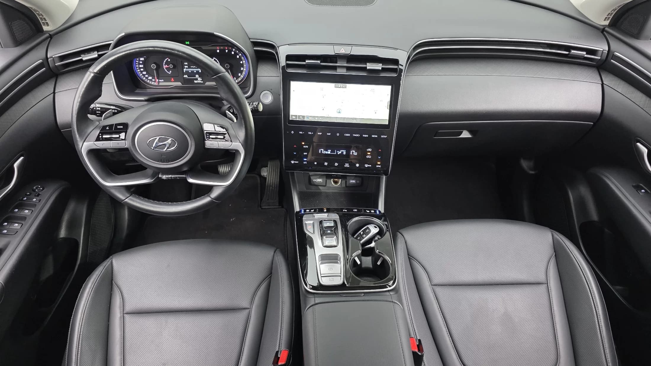 Hyundai Tucson Gasoline 1.6 Turbo 2WD Premium, 2021 г. 56828 км. — фото 7