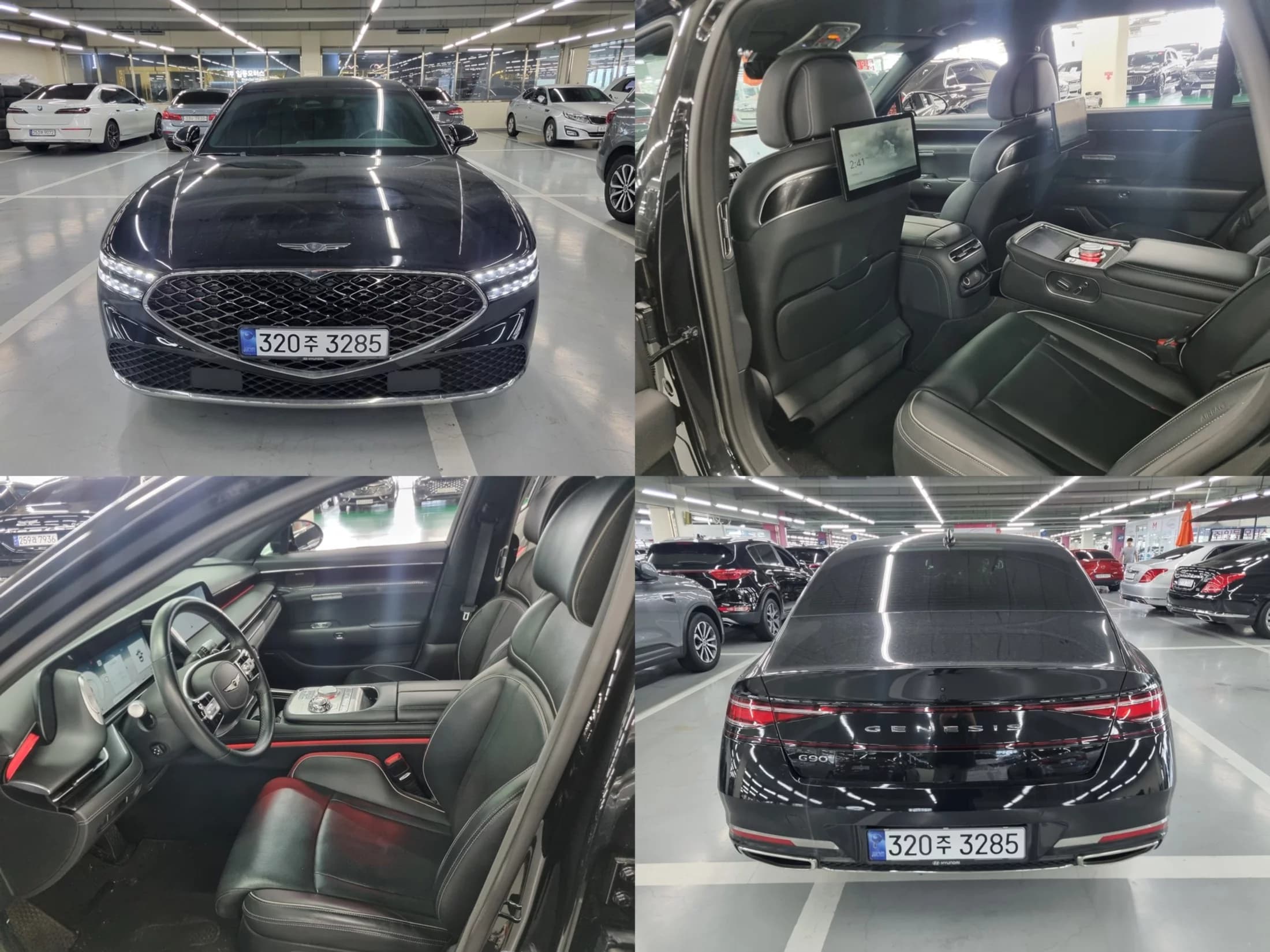 Genesis G90 Gasoline 3.5 Turbo 2WD, 2022 г. 82529 км.