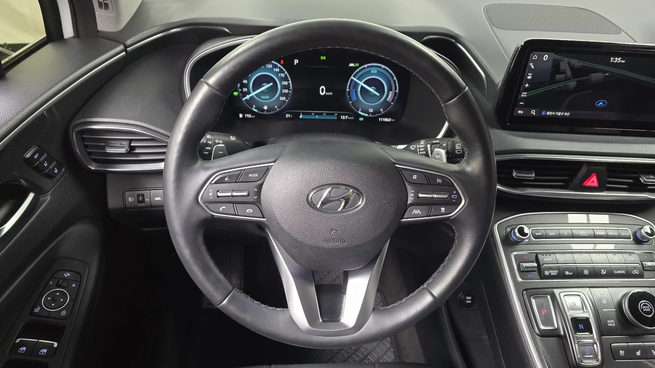Hyundai Santa Fe HEV 1.6 2WD Prestige, гибрид, 2022 г. 111959 км. — фото 13