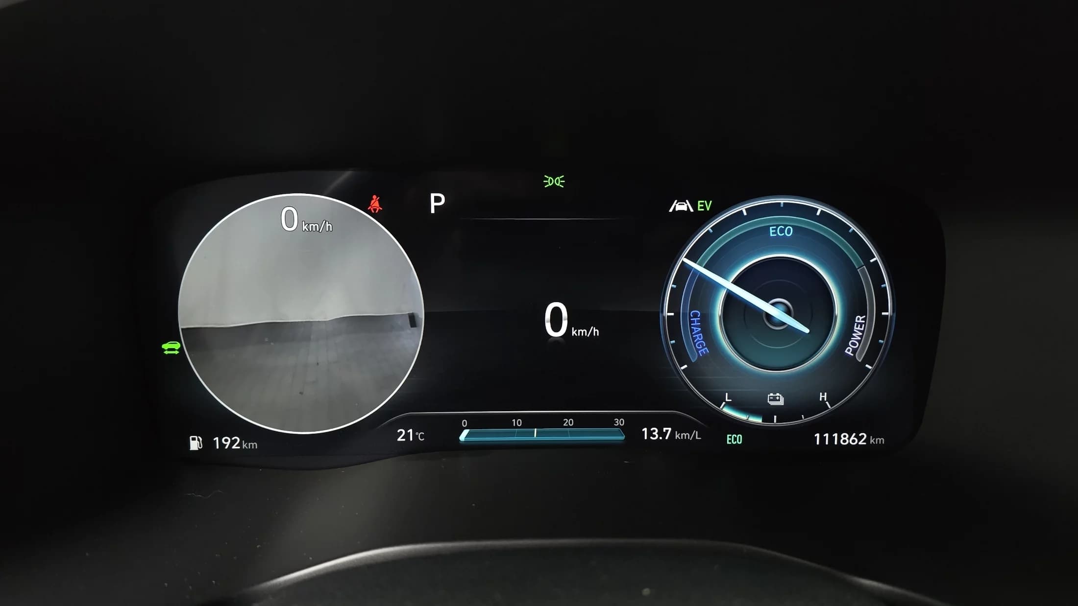 Hyundai Santa Fe HEV 1.6 2WD Prestige, гибрид, 2022 г. 111959 км. — фото 8