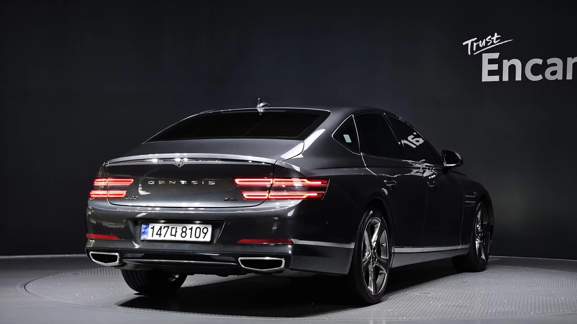 Genesis G80 Gasoline 2.5 Turbo AWD, 2021 г. 98226 км. — фото 2