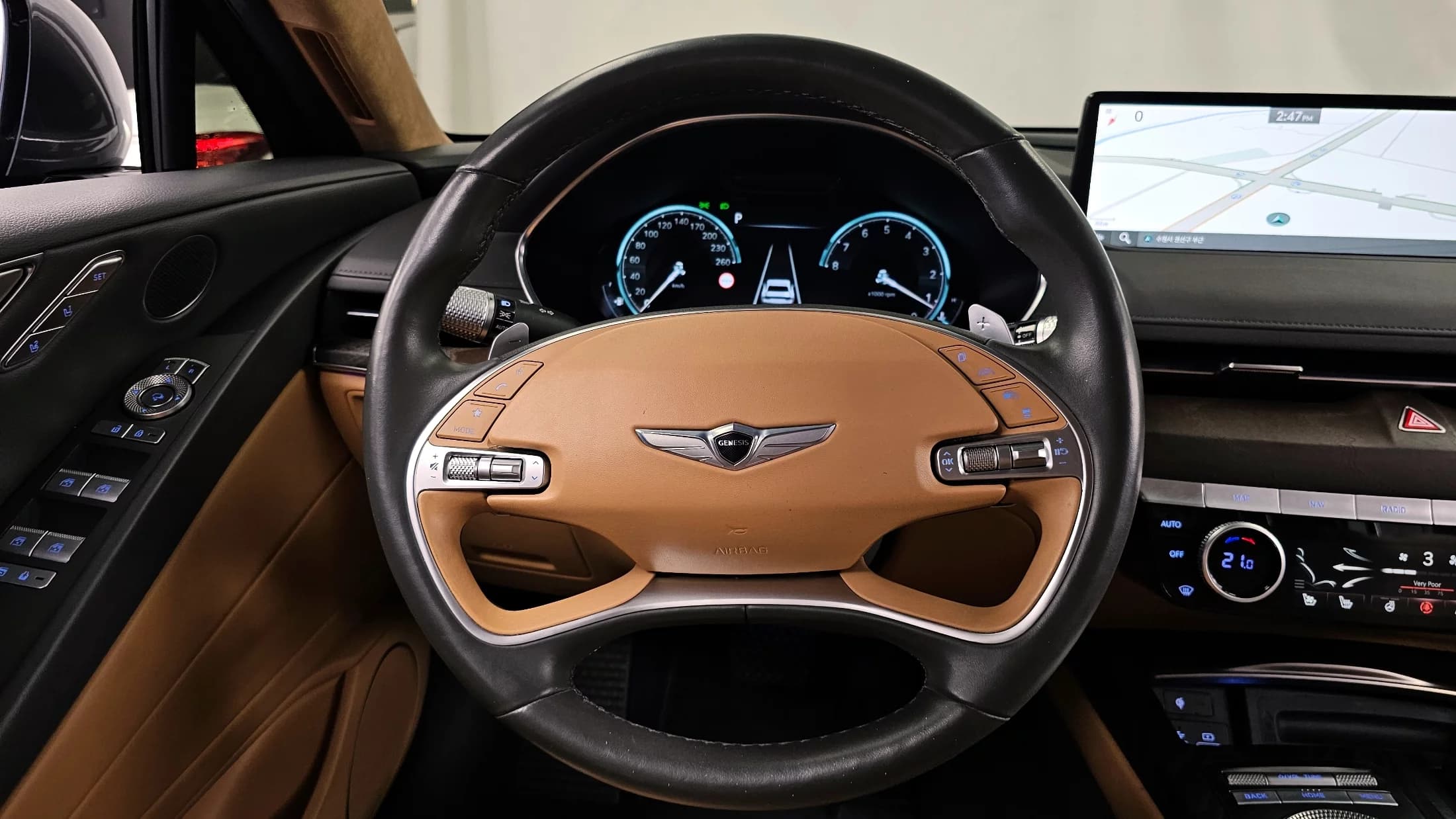 Genesis G80 Gasoline 2.5 Turbo AWD, 2021 г. 98226 км. — фото 13
