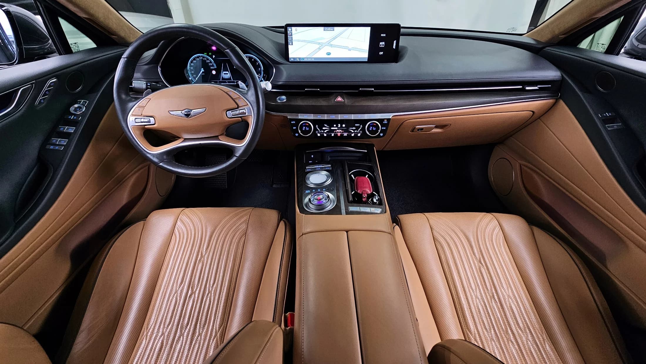 Genesis G80 Gasoline 2.5 Turbo AWD, 2021 г. 98226 км. — фото 7