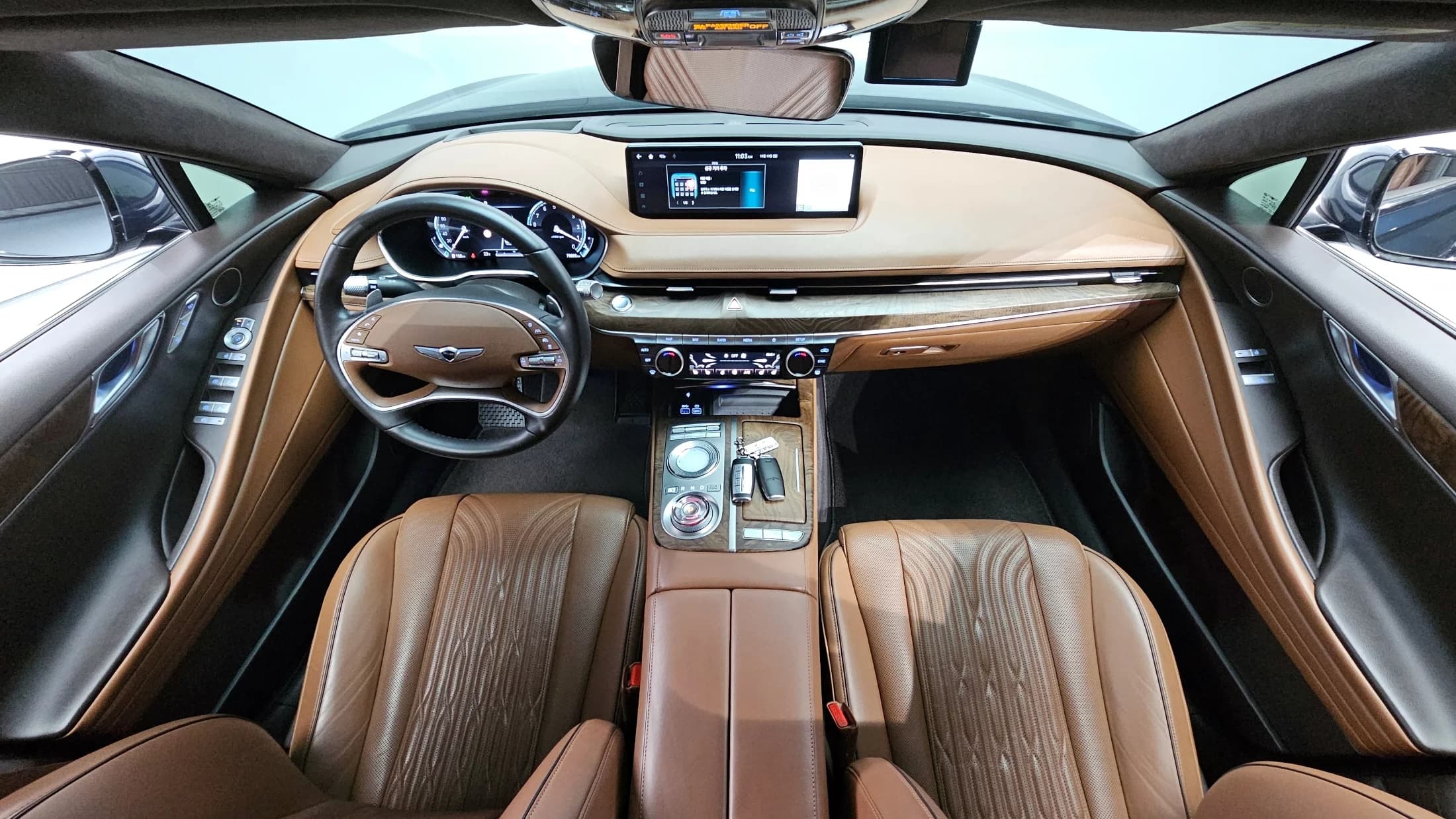 Genesis G80 Gasoline 2.5 Turbo AWD, 2021 г. 79936 км. — фото 13