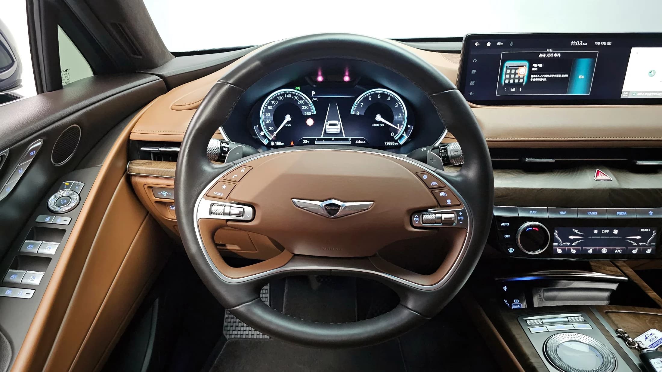 Genesis G80 Gasoline 2.5 Turbo AWD, 2021 г. 79936 км. — фото 26