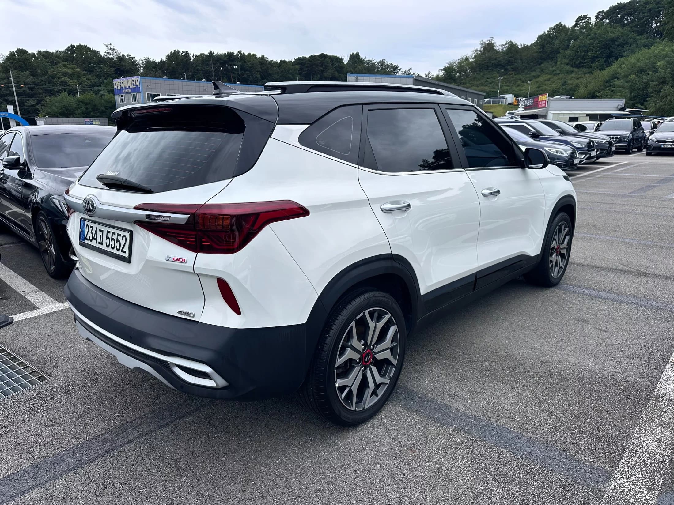 Kia Seltos Gasoline 1.6 Turbo 4WD Signature, 2021 г. 59499 км. — фото 5
